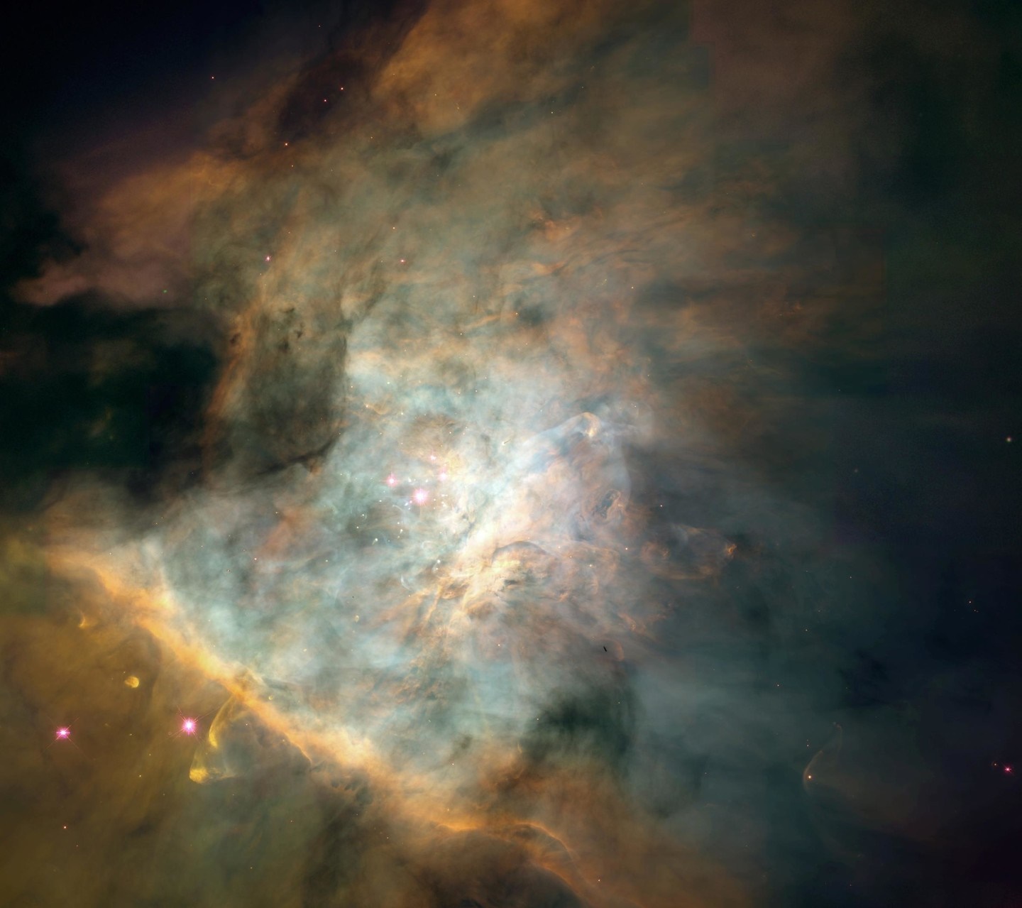 Orion Nebula in deep space HD Wallpaper