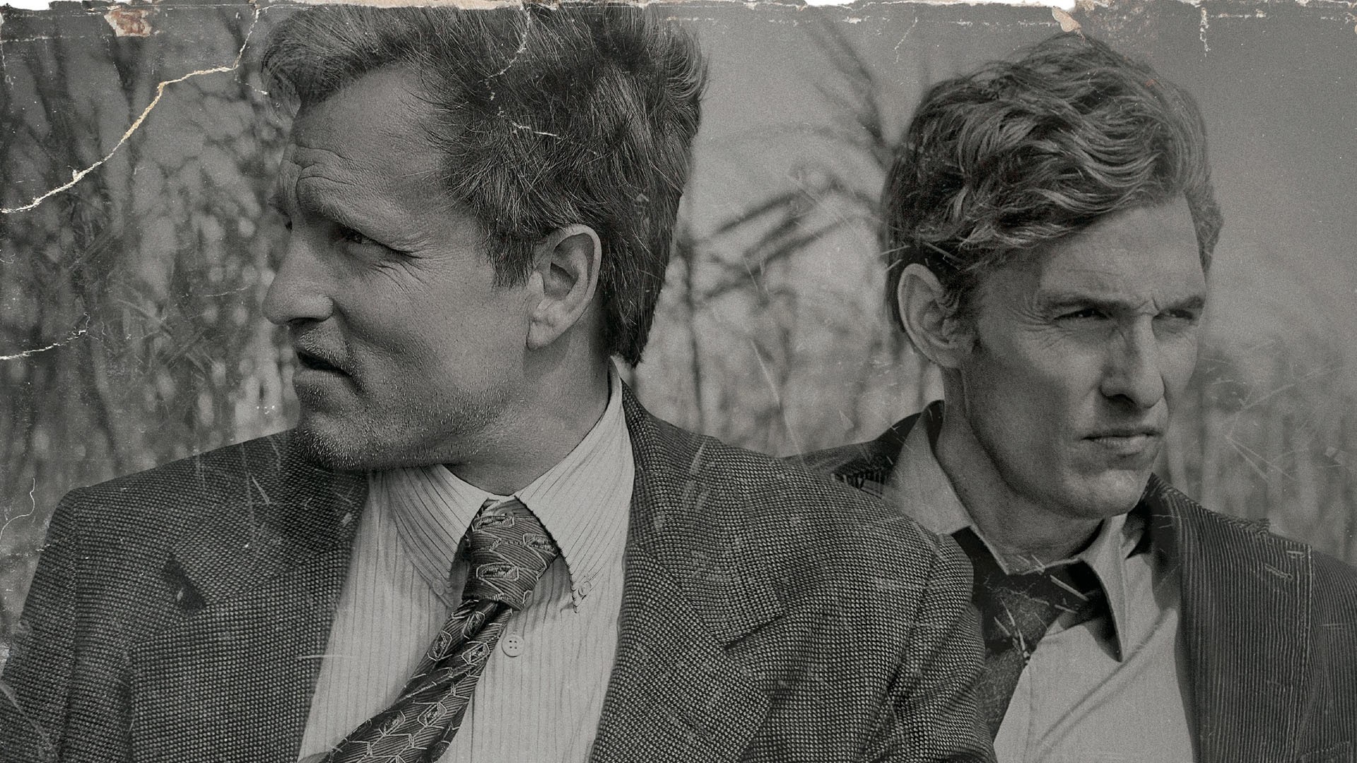 Woody Harrelson and Matthew McConaughey from True Detective HD Wallpaper