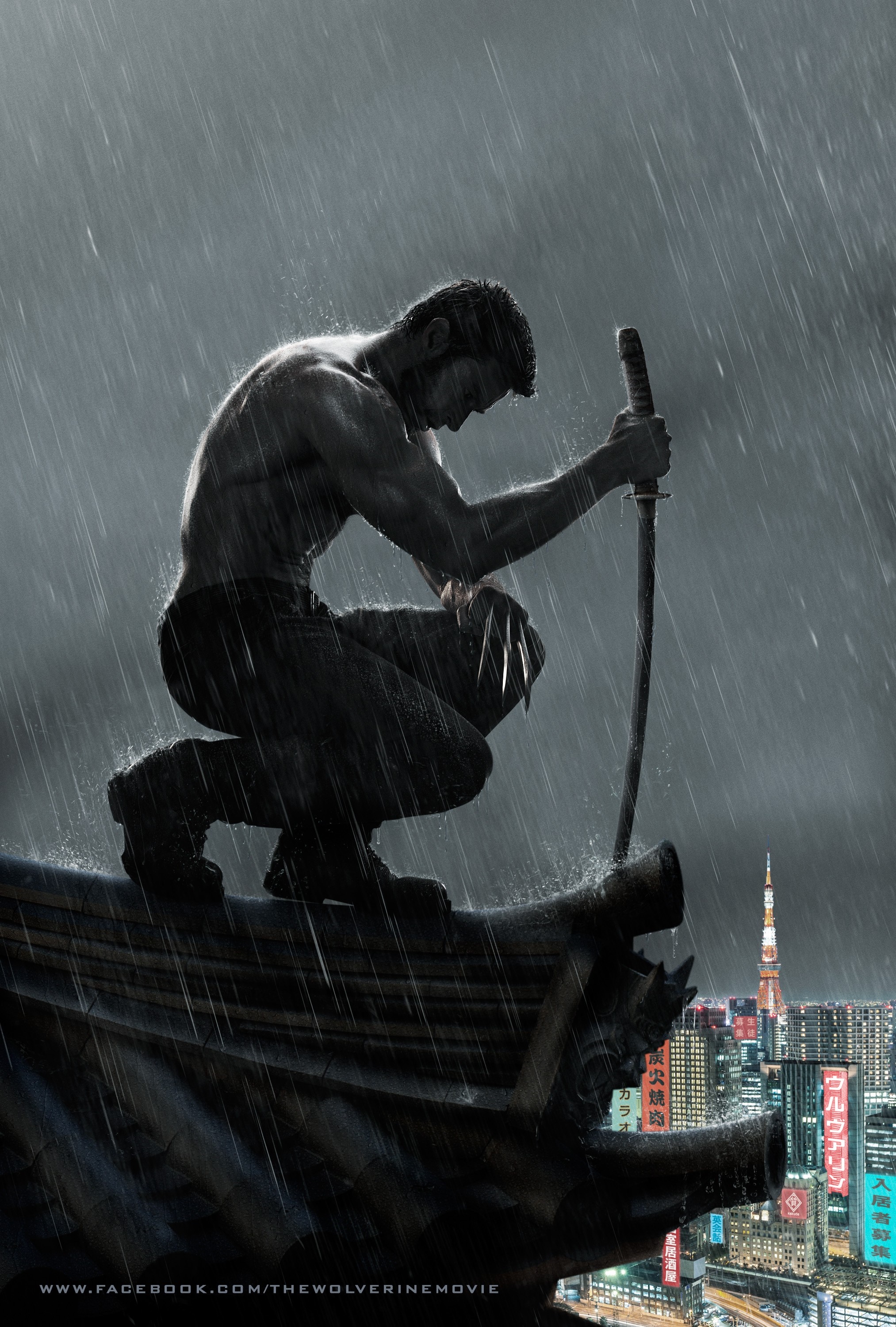 Wolverine from The Wolverine Movie HD Wallpaper