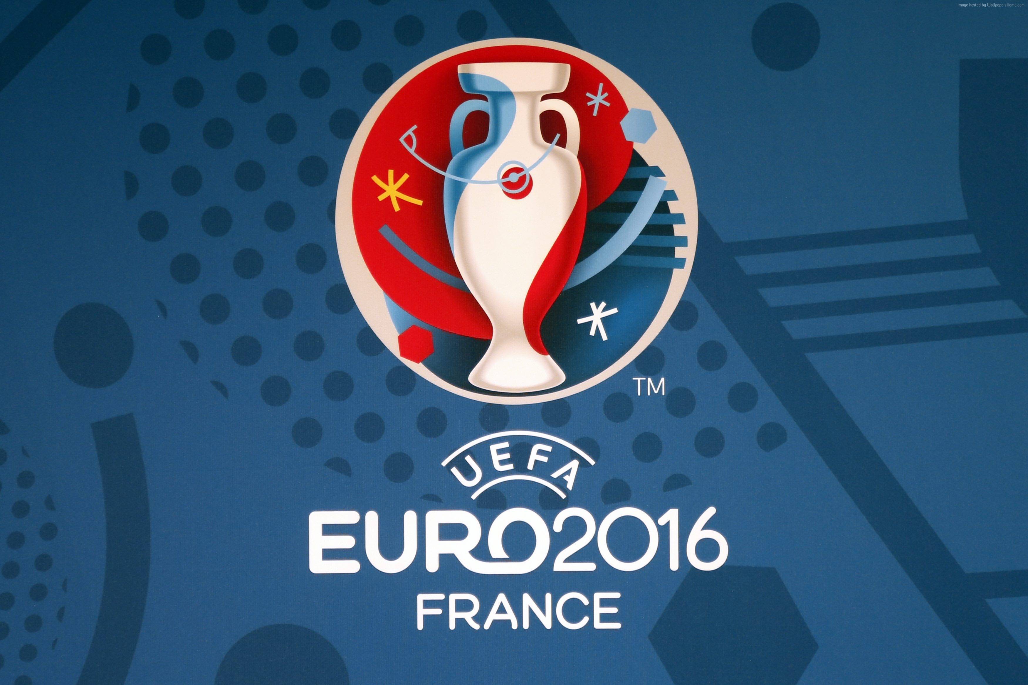 UEFA Euro 2016 France logo HD Wallpaper
