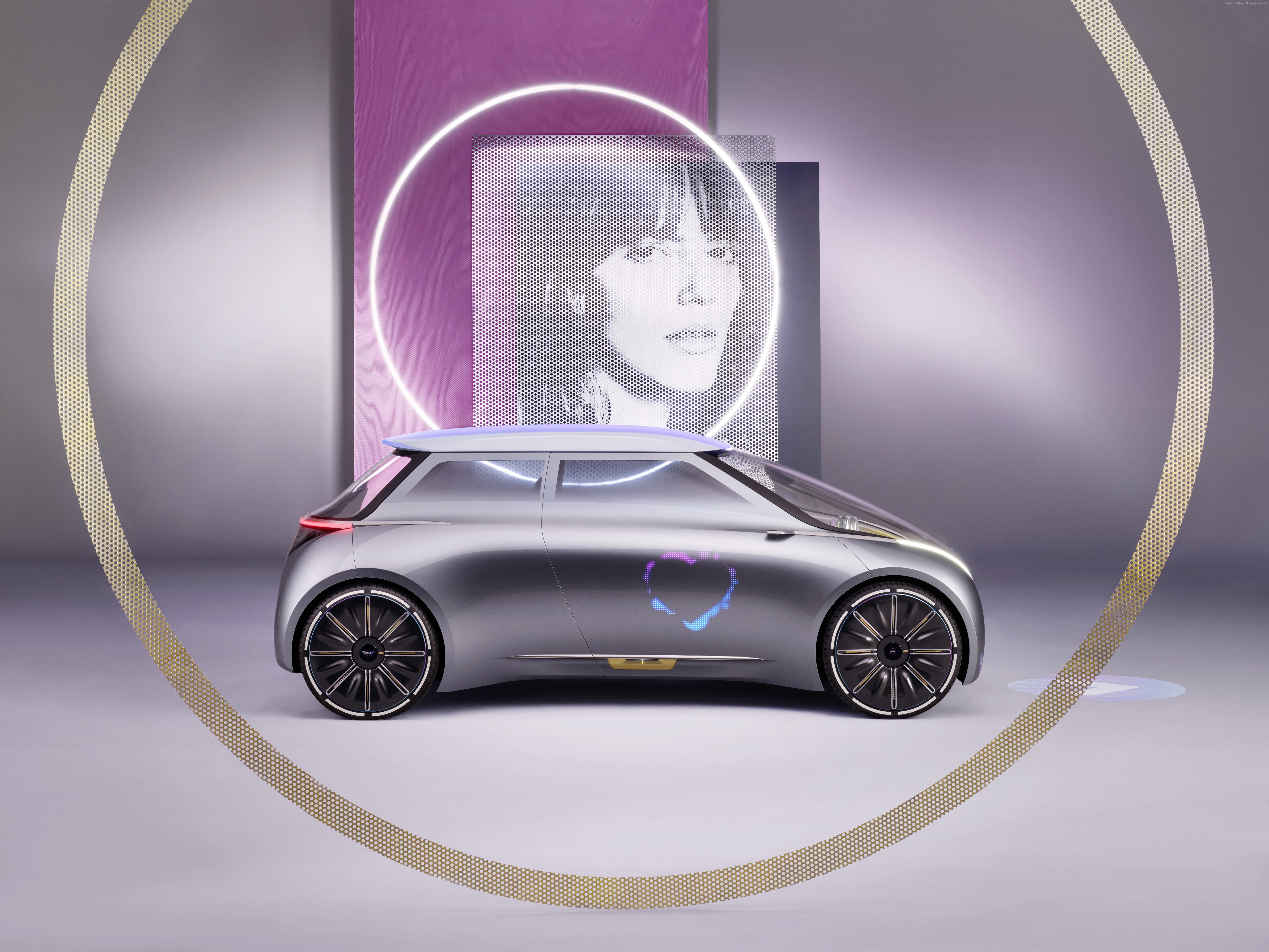 Mini Vision Next 100 concept car HD Wallpaper