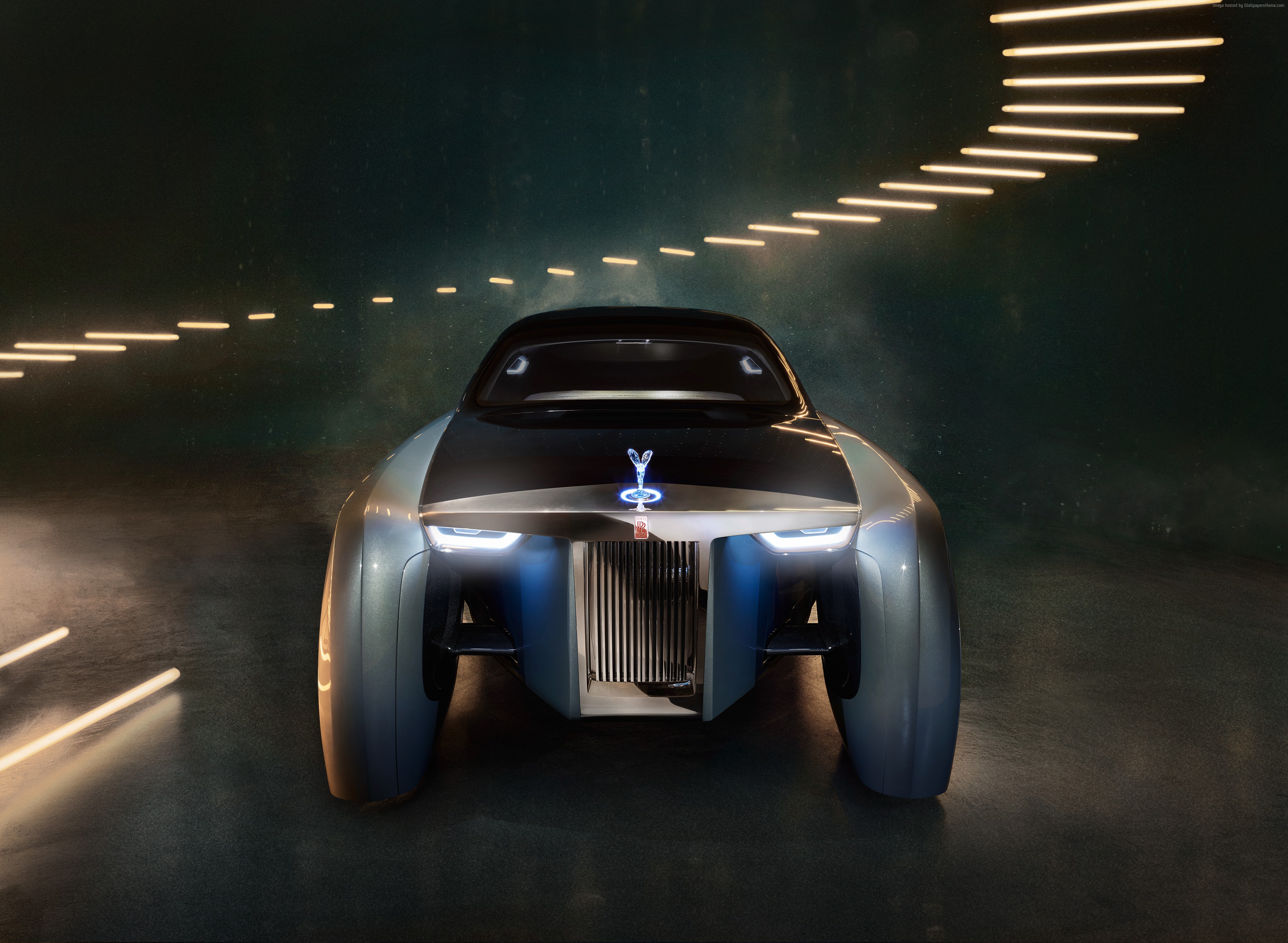 Rolls-Royce Vision Next 100 concept car HD Wallpaper