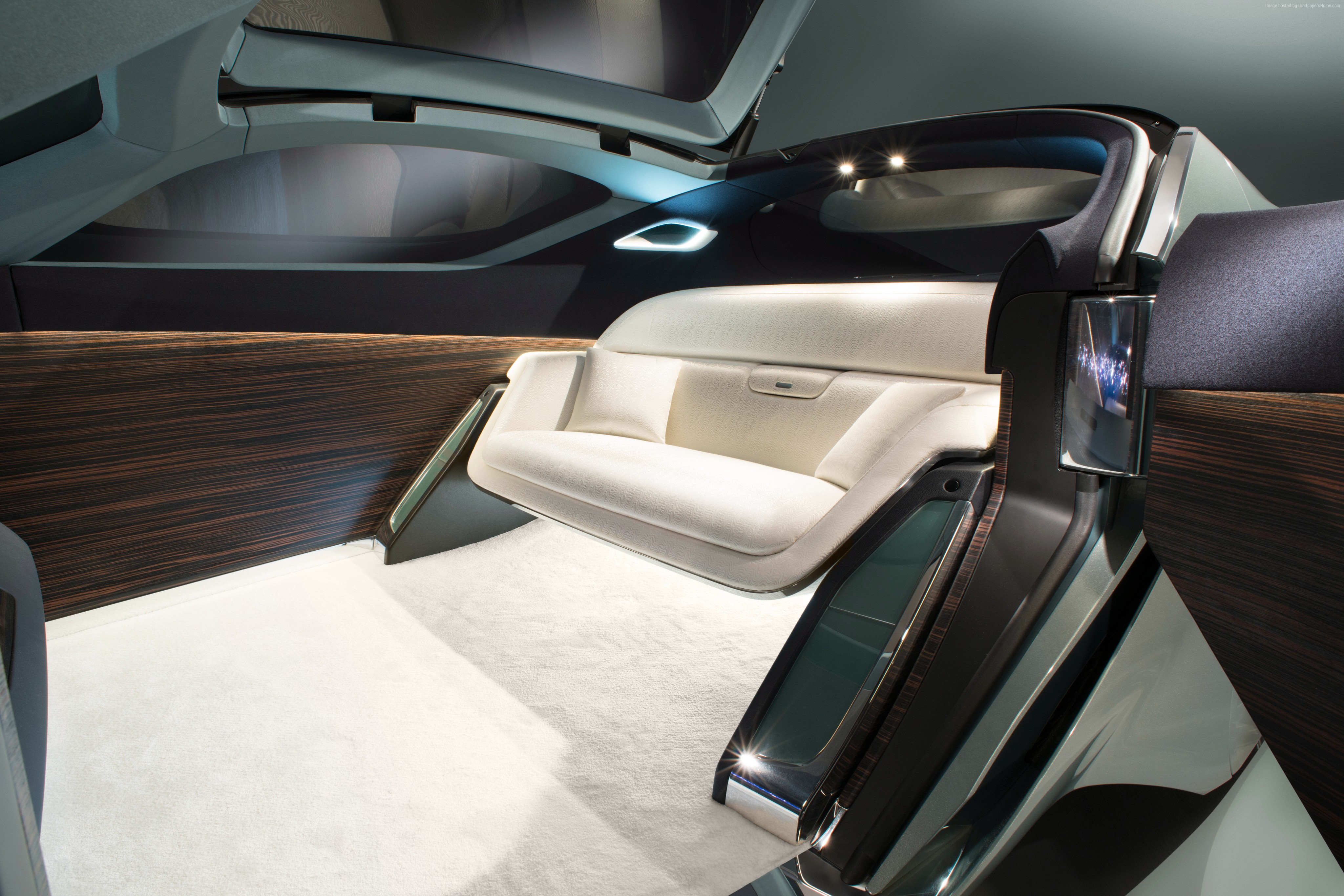Rolls-Royce Vision Next 100 concept car interior HD Wallpaper