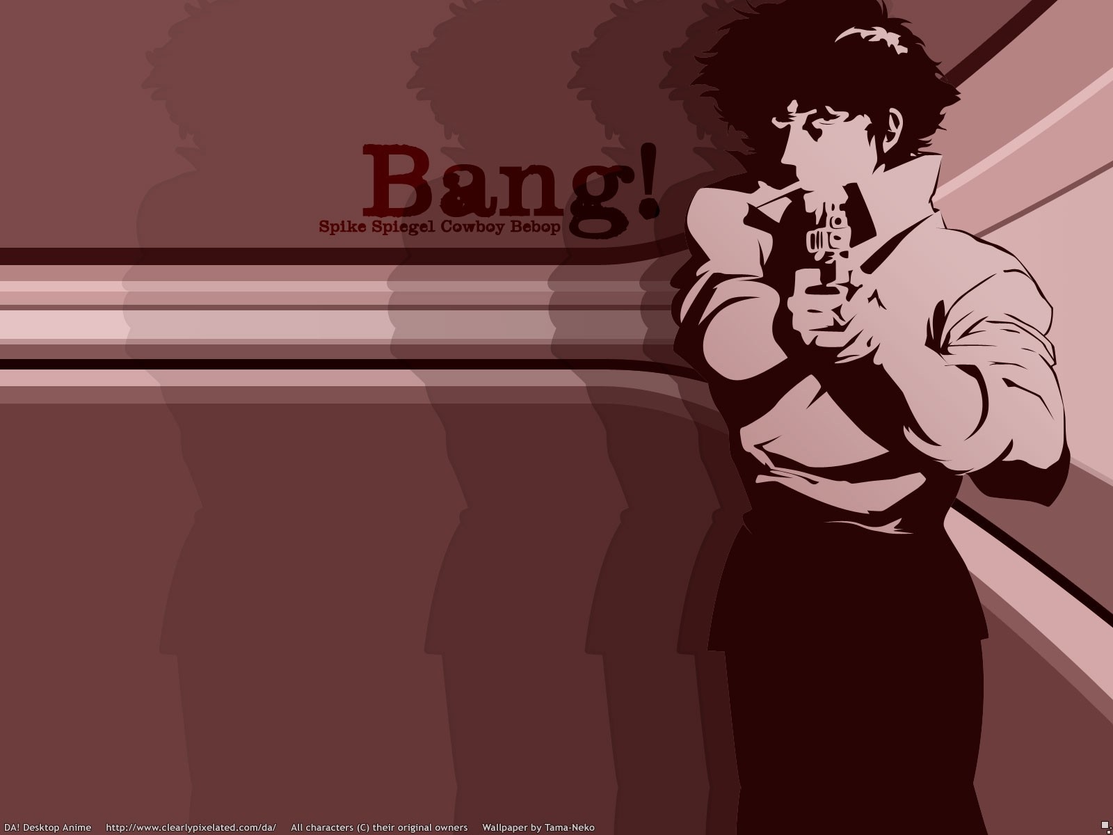 Spike Spiegel from Cowboy Bebop with Gun HD Wallpaper