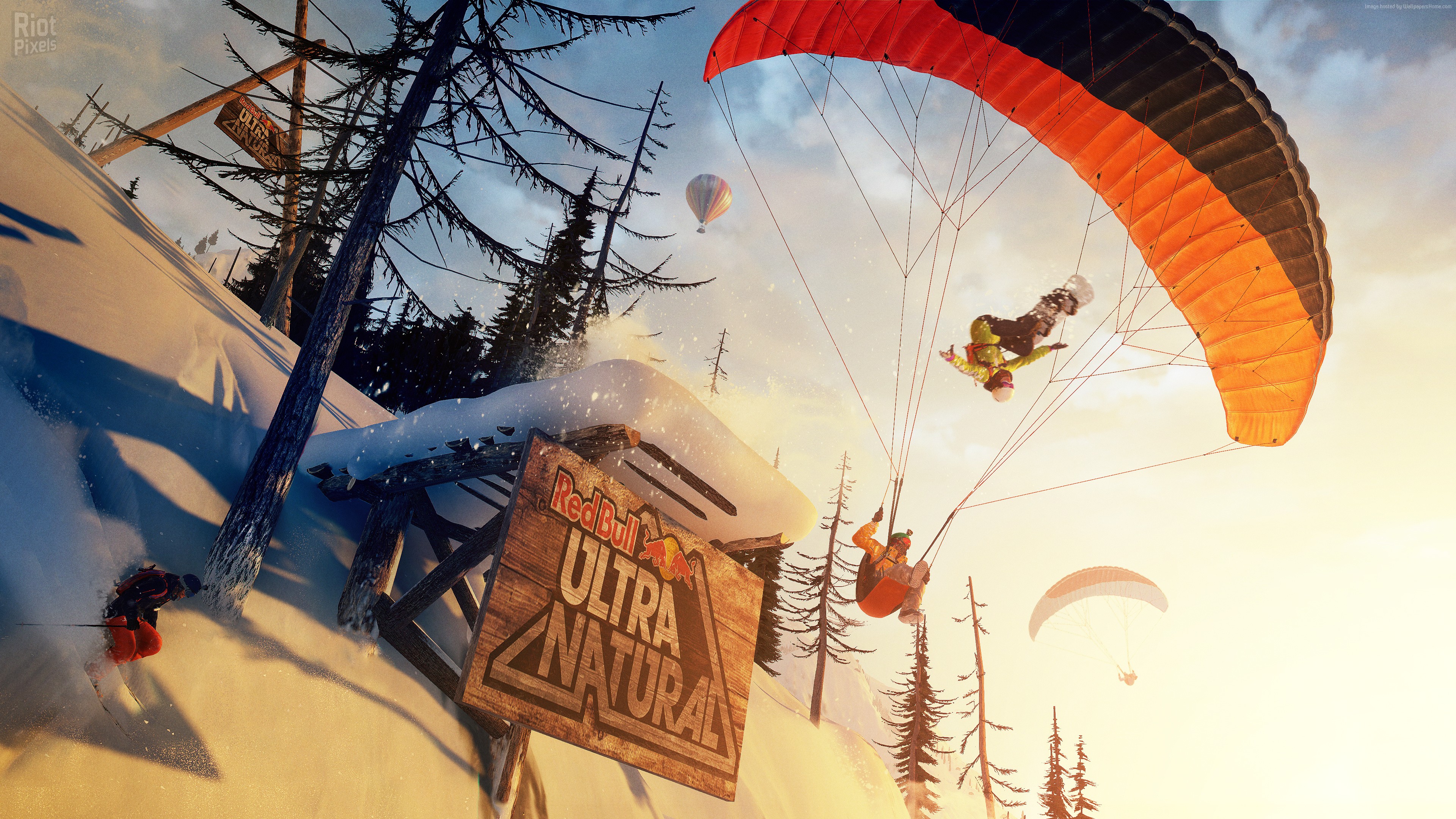Red Bull Ultra Natural Steep Video Game HD Wallpaper