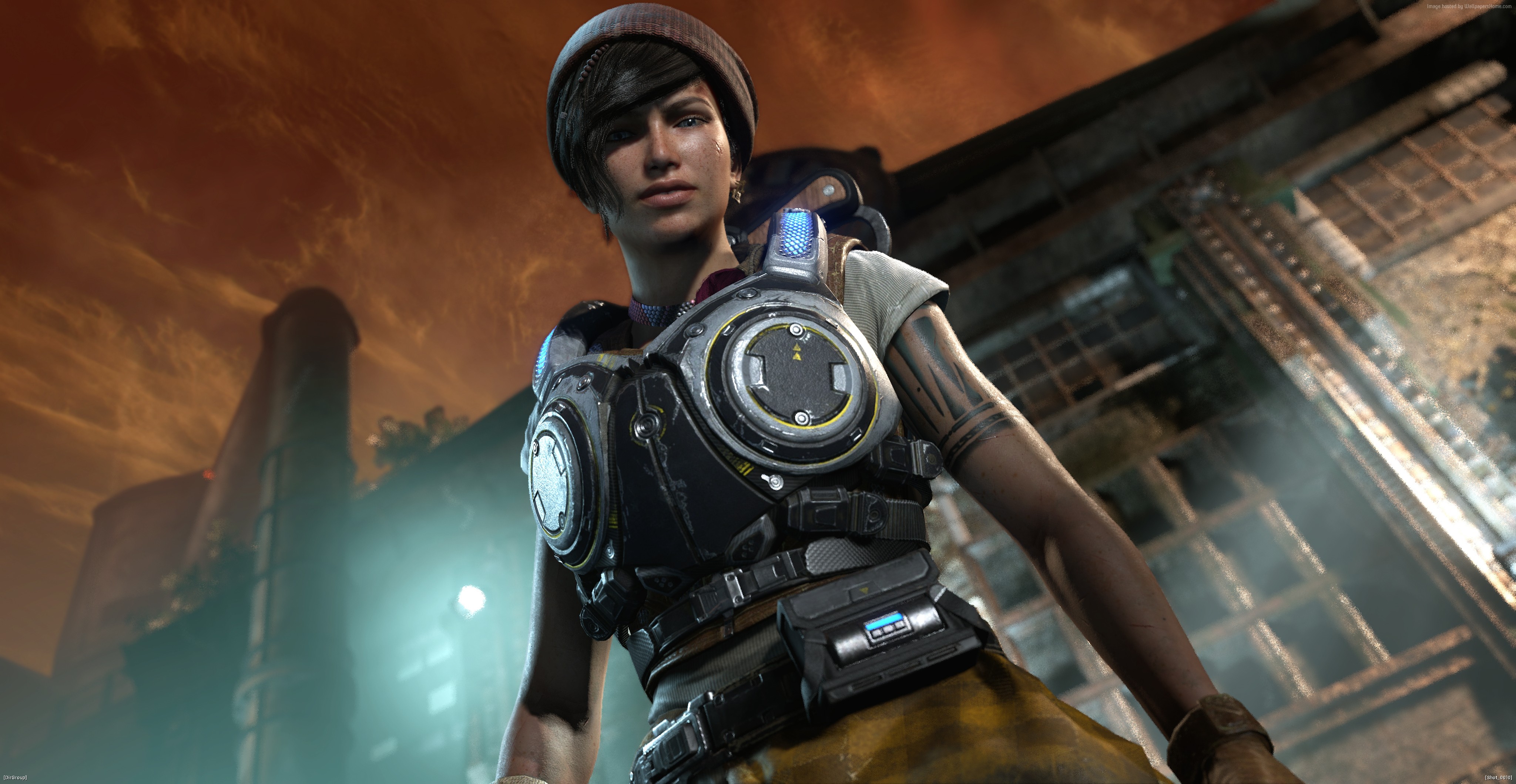 Kait Diaz from Gears of War 4 HD Wallpaper