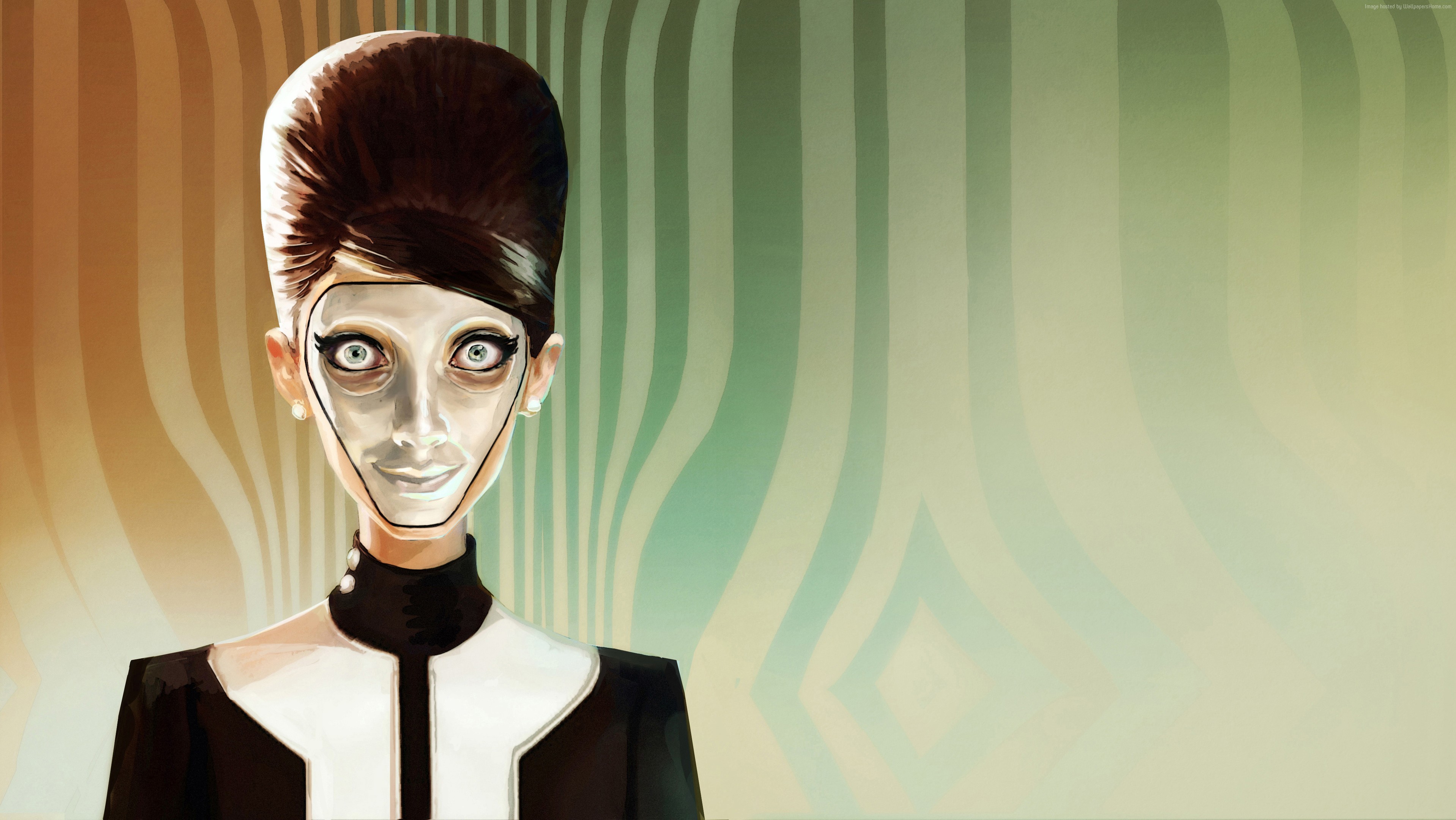 We Happy Few character with mask HD Wallpaper