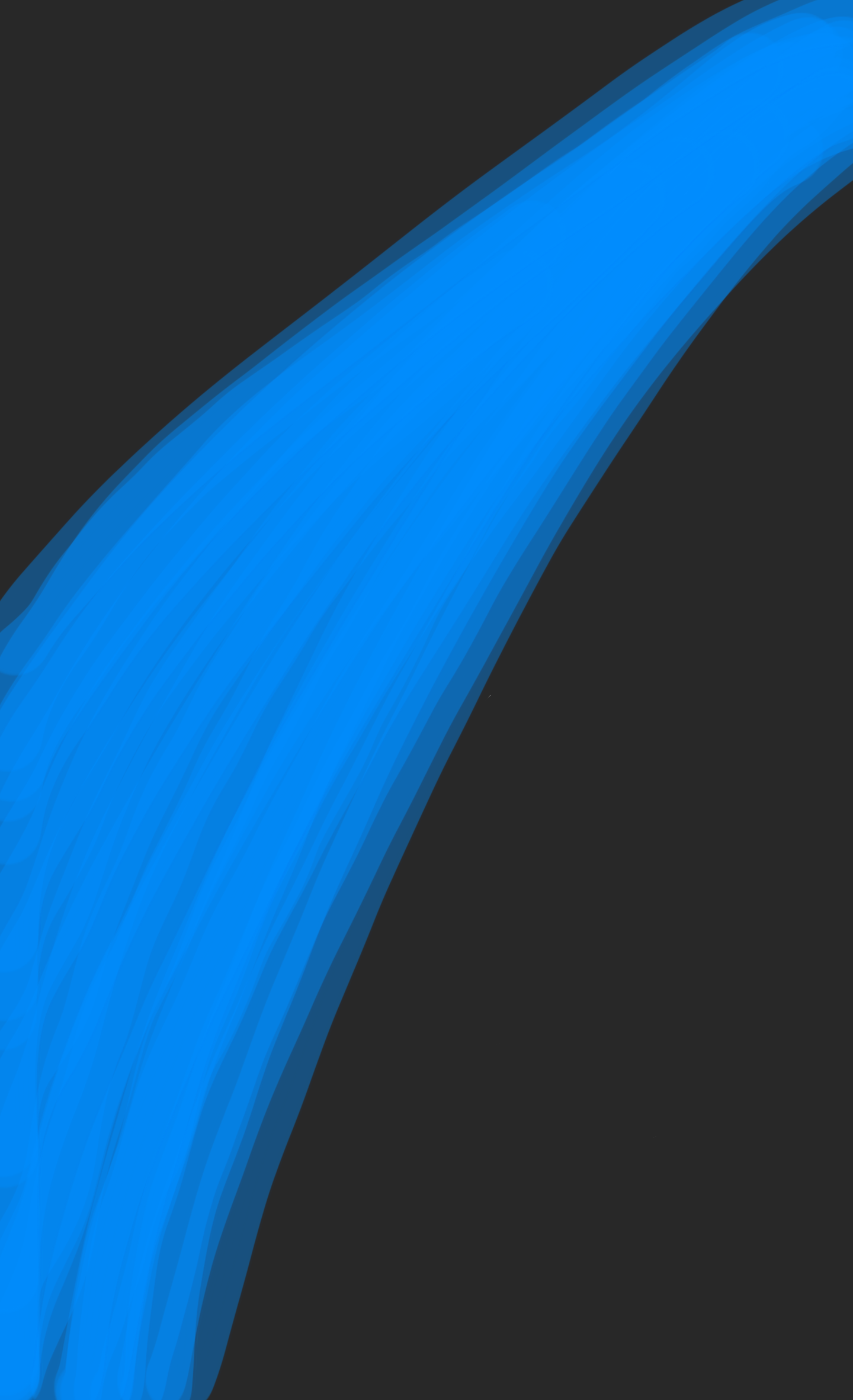 Abstract blue wave on dark background HD Wallpaper