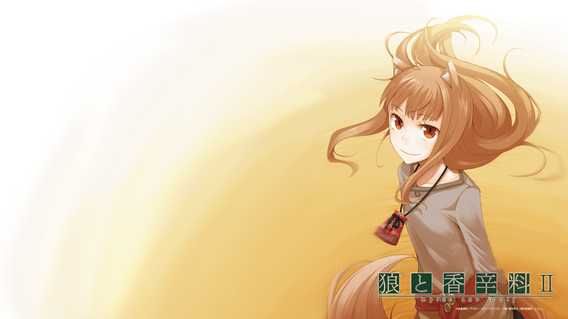 Holo from Spice and Wolf II HD Wallpaper