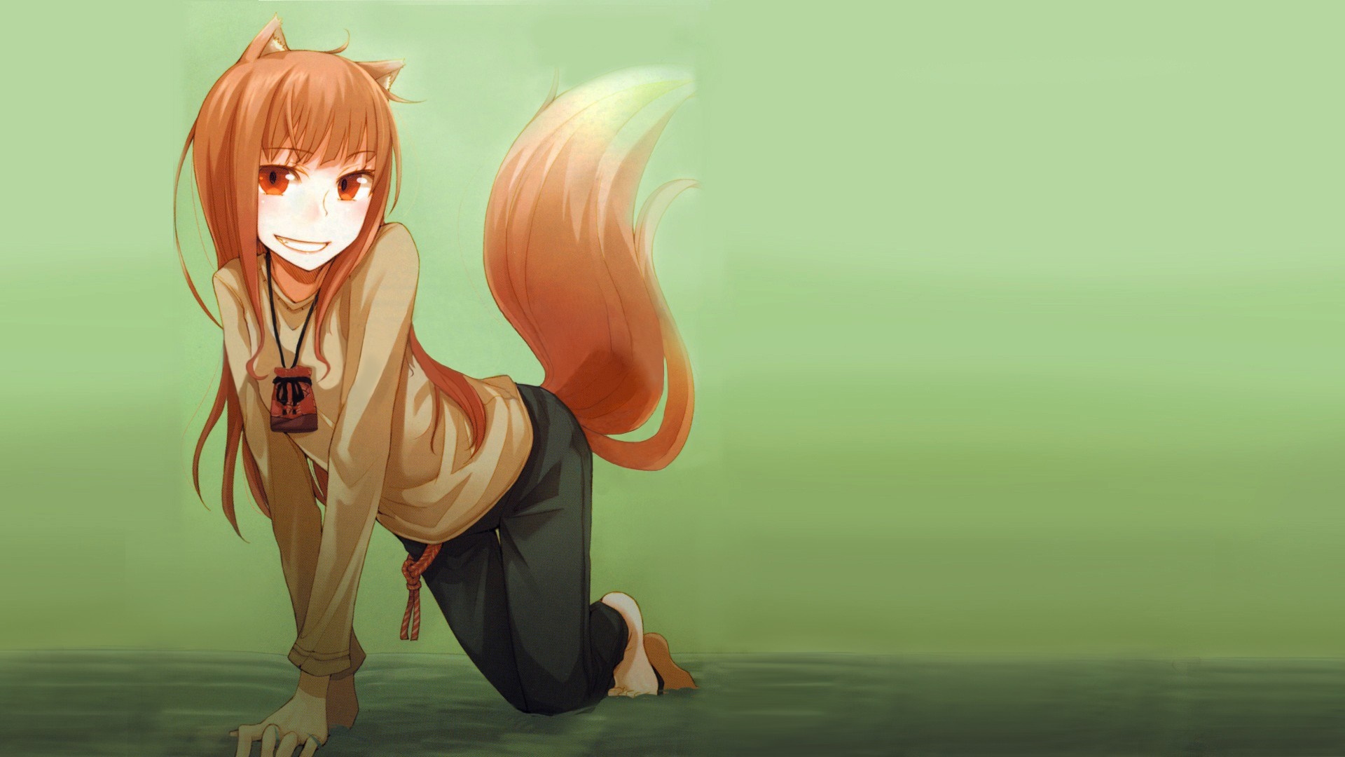 Holo from Spice and Wolf HD Wallpaper