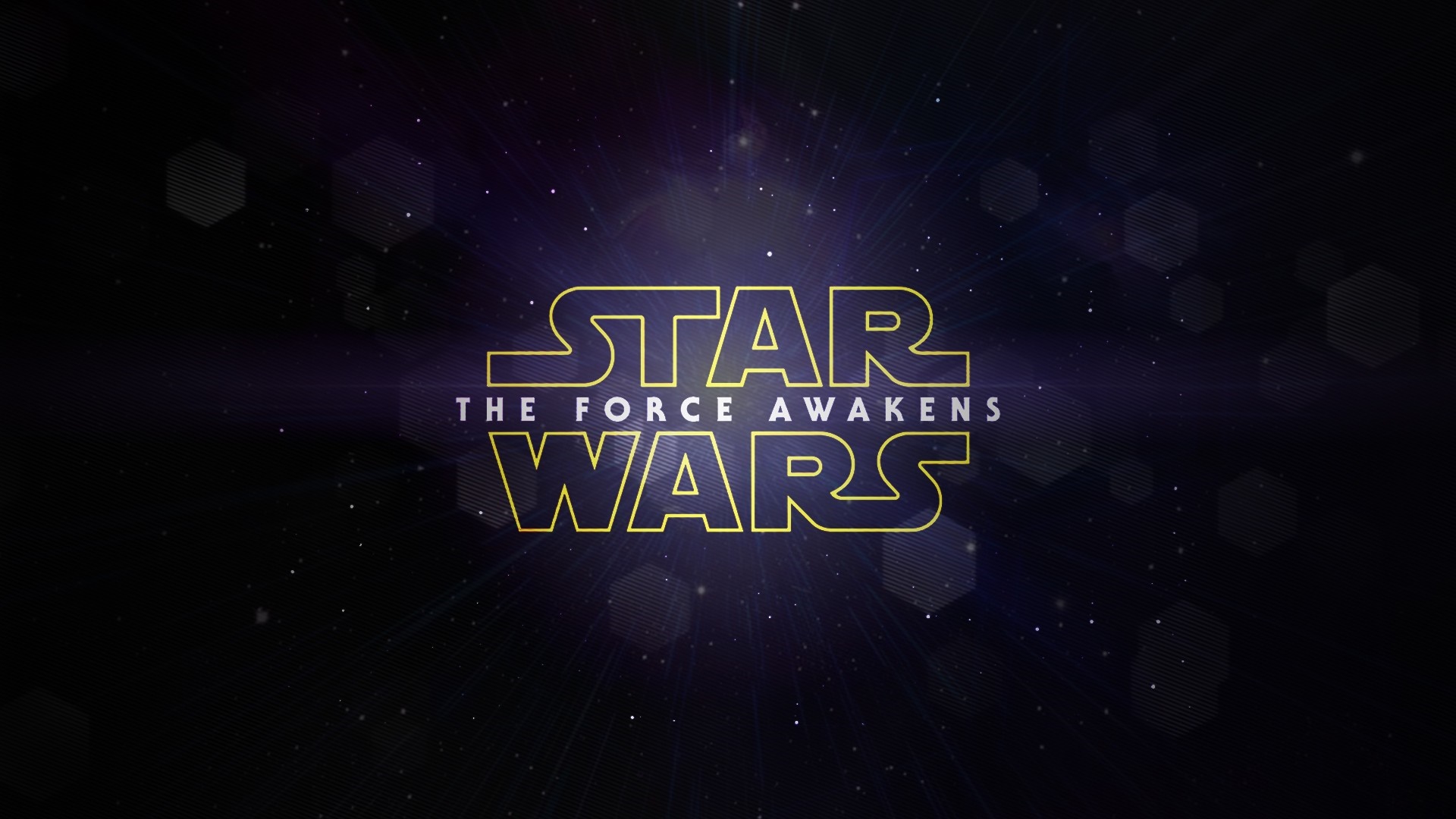 Star Wars The Force Awakens logo HD Wallpaper