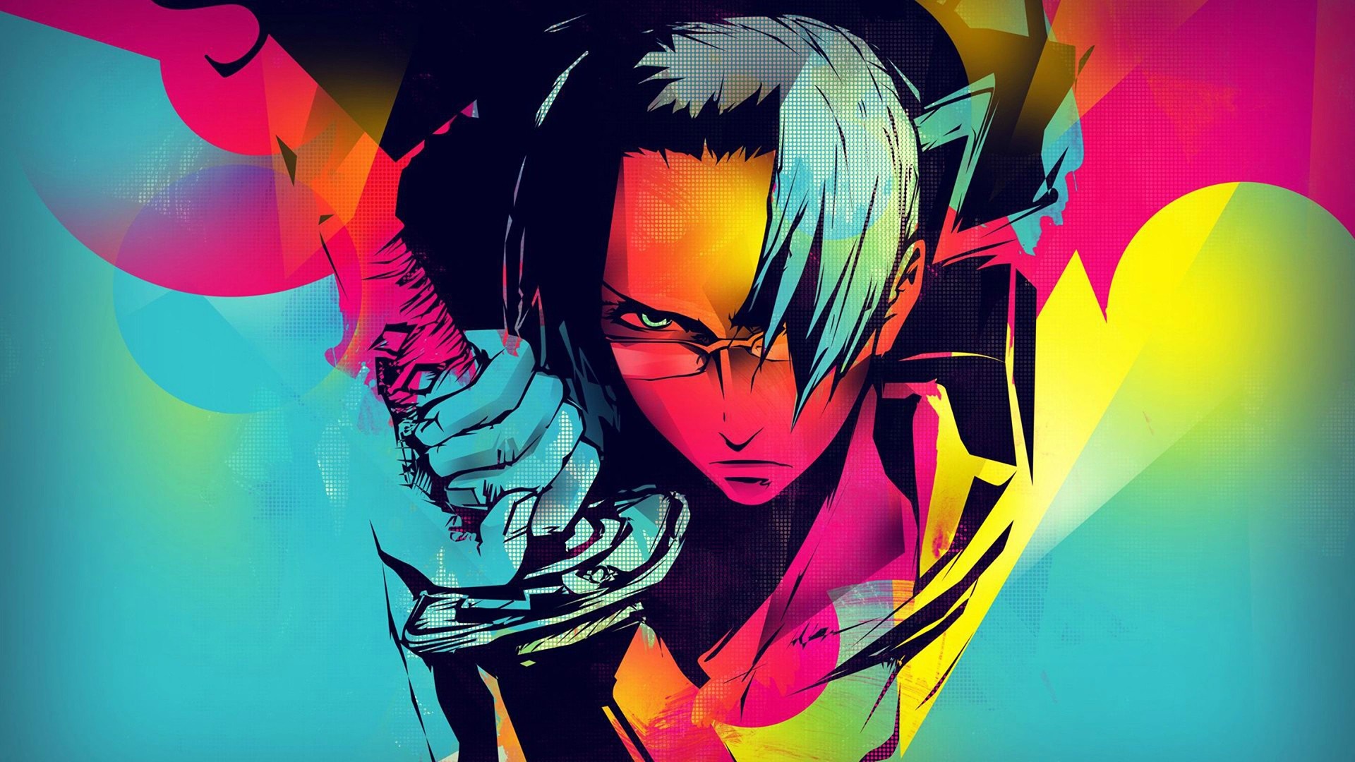 Jin from Samurai Champloo holding a sword HD Wallpaper