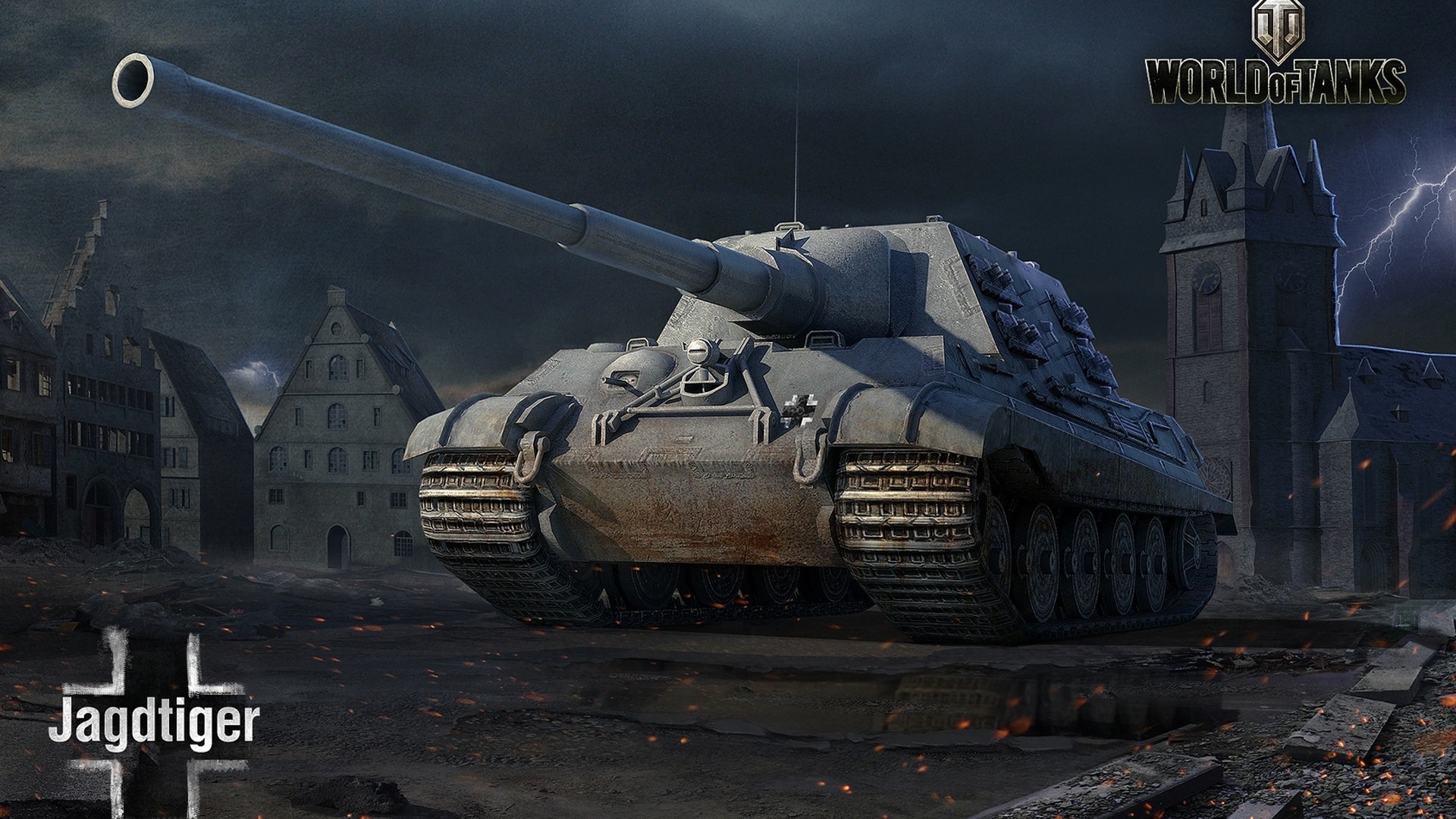 Jagdtiger tank from World of Tanks HD Wallpaper