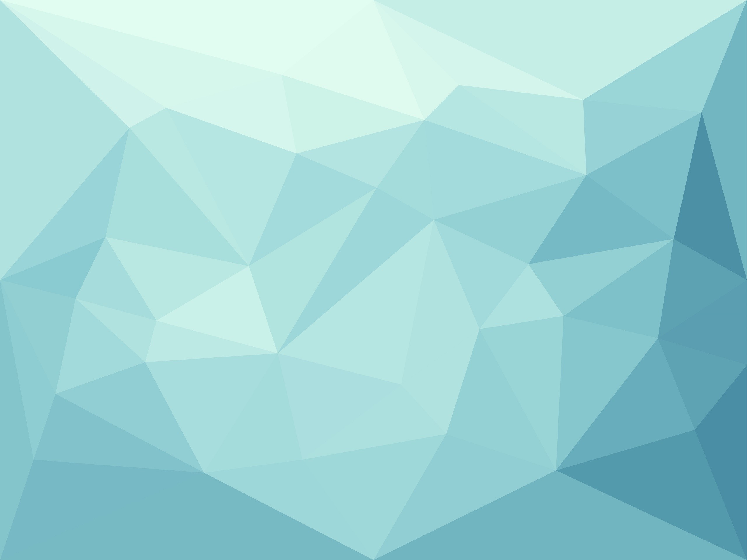 Abstract geometric pattern with blue triangles HD Wallpaper
