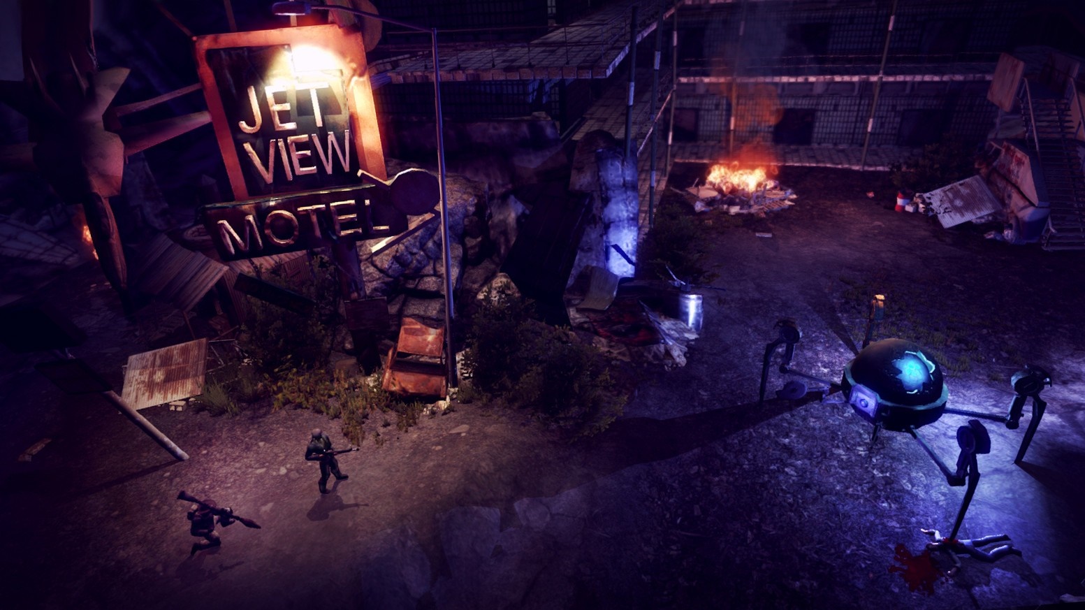 Wasteland 2 Jet View Motel screenshot HD Wallpaper