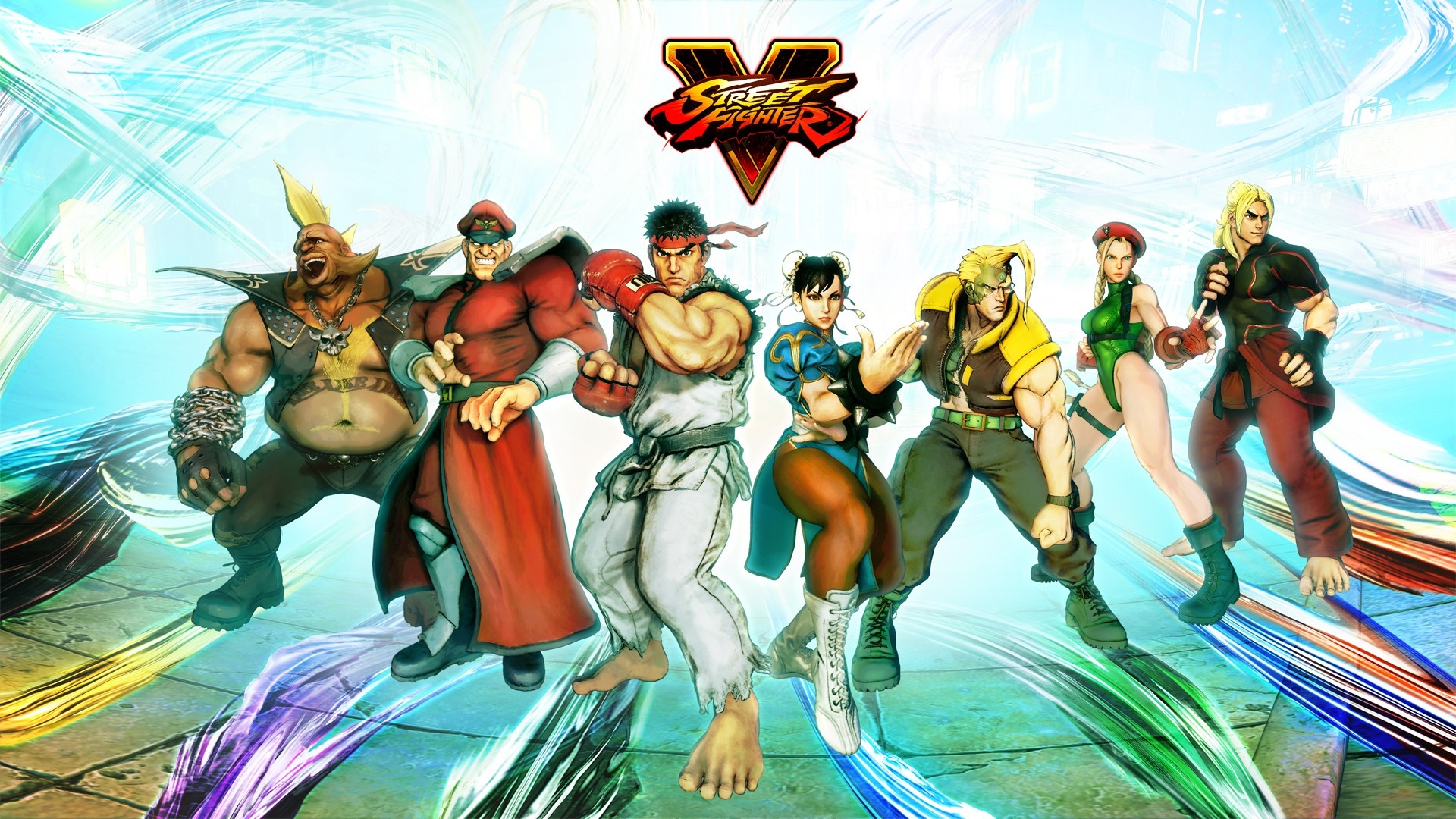 Street Fighter V characters illustration HD Wallpaper