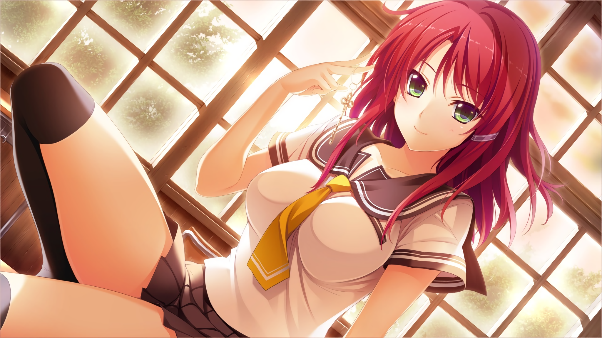 Yukimura Touko from Hoshi Ori Yume Mirai HD Wallpaper