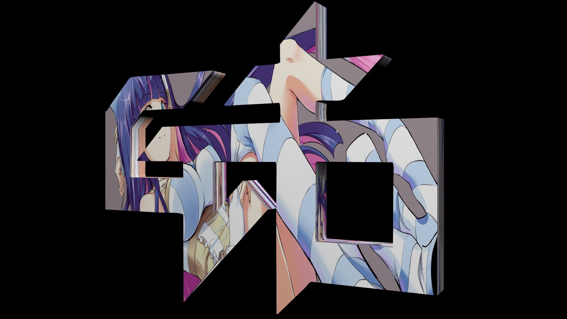 Anarchy Stocking from Panty and Stocking with Garterbelt HD Wallpaper