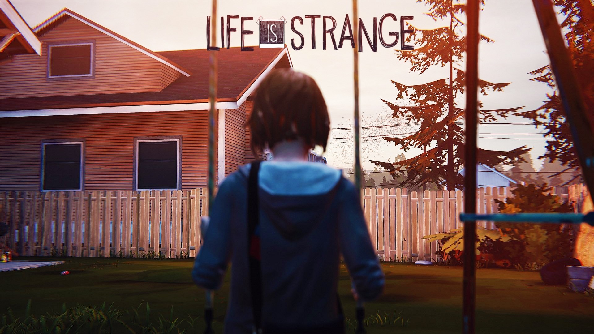 Max Caulfield from Life Is Strange on a swing HD Wallpaper