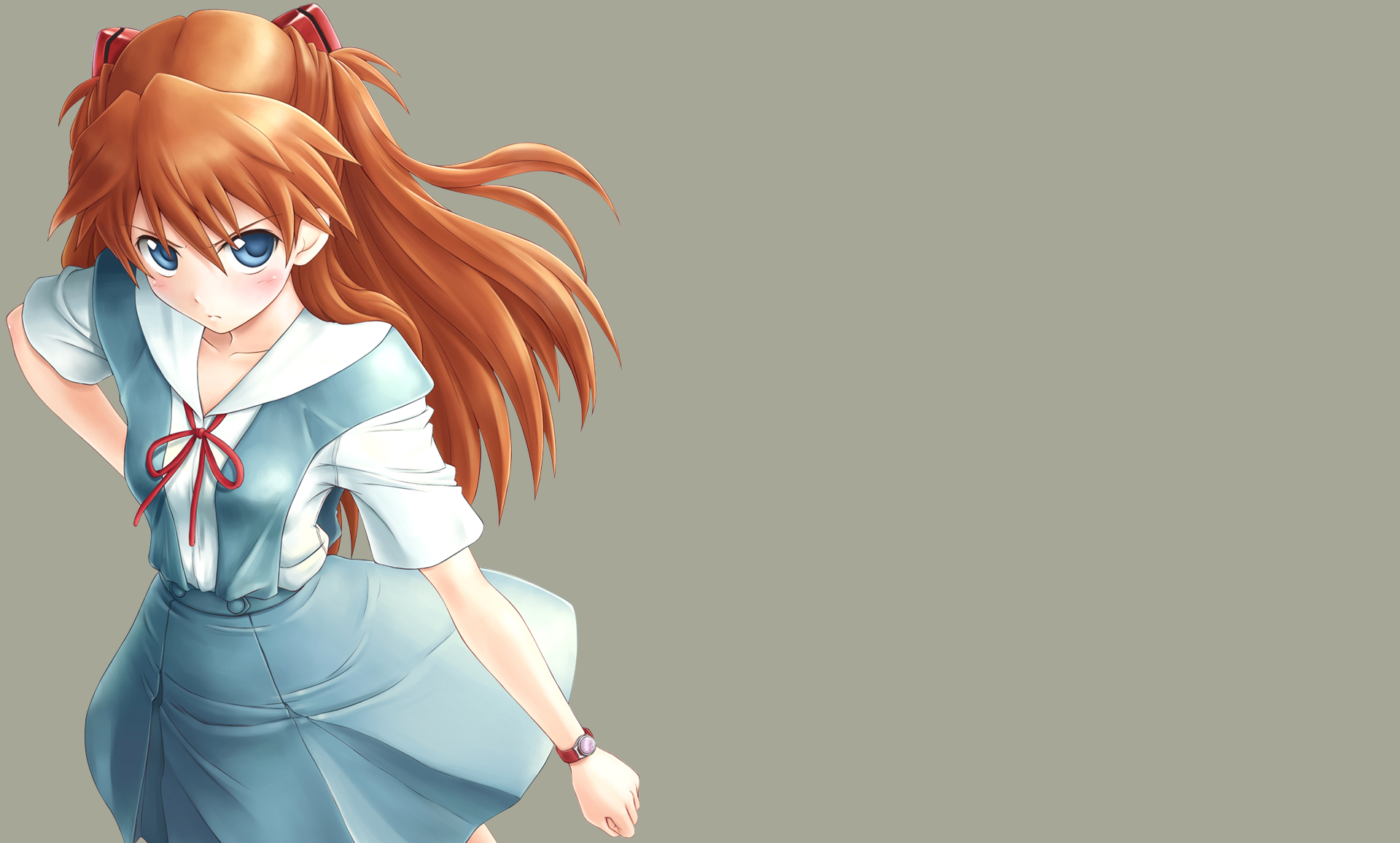 Asuka Langley Soryu from Neon Genesis Evangelion HD Wallpaper