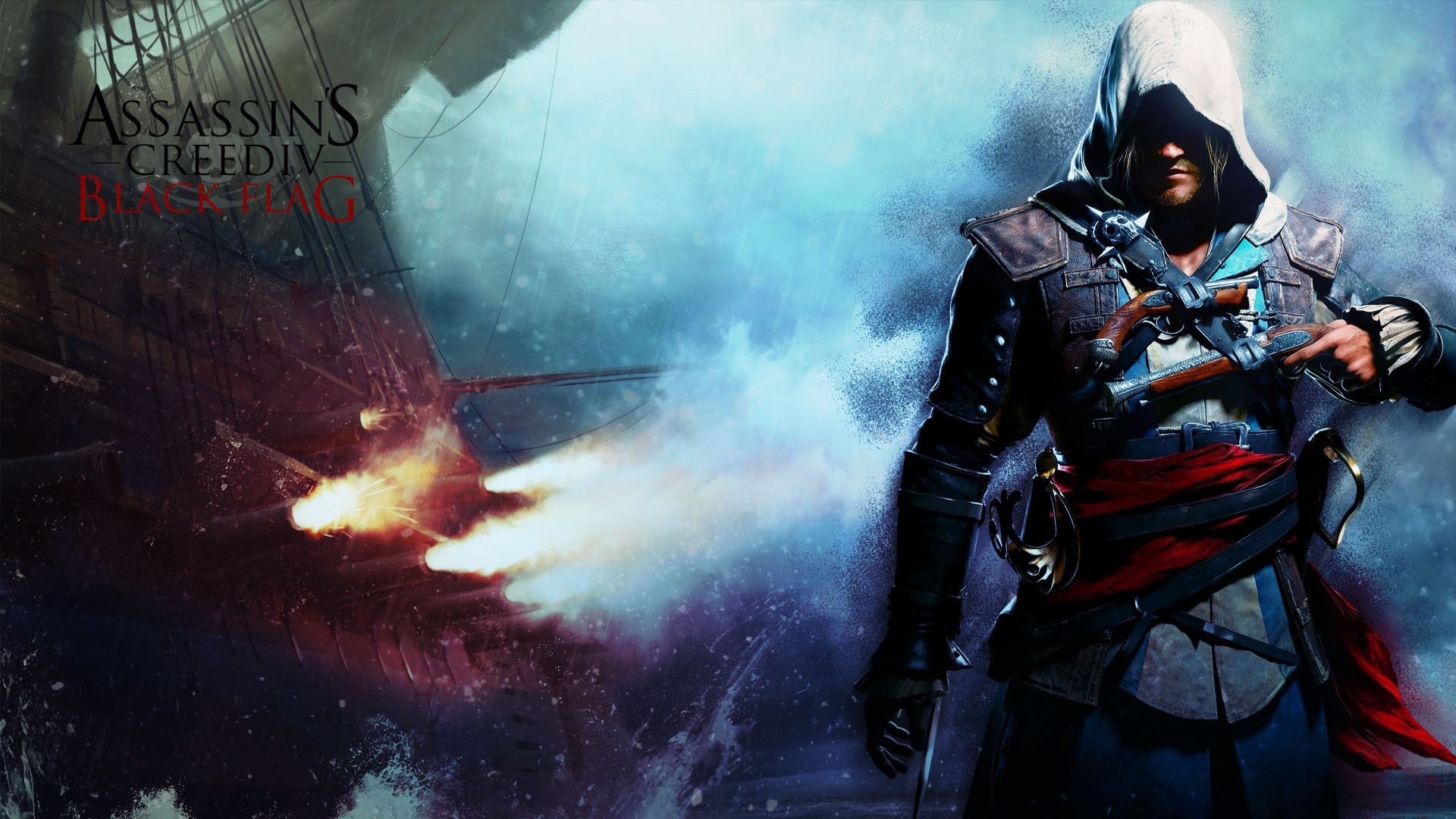 Edward Kenway from Assassin's Creed IV: Black Flag HD Wallpaper
