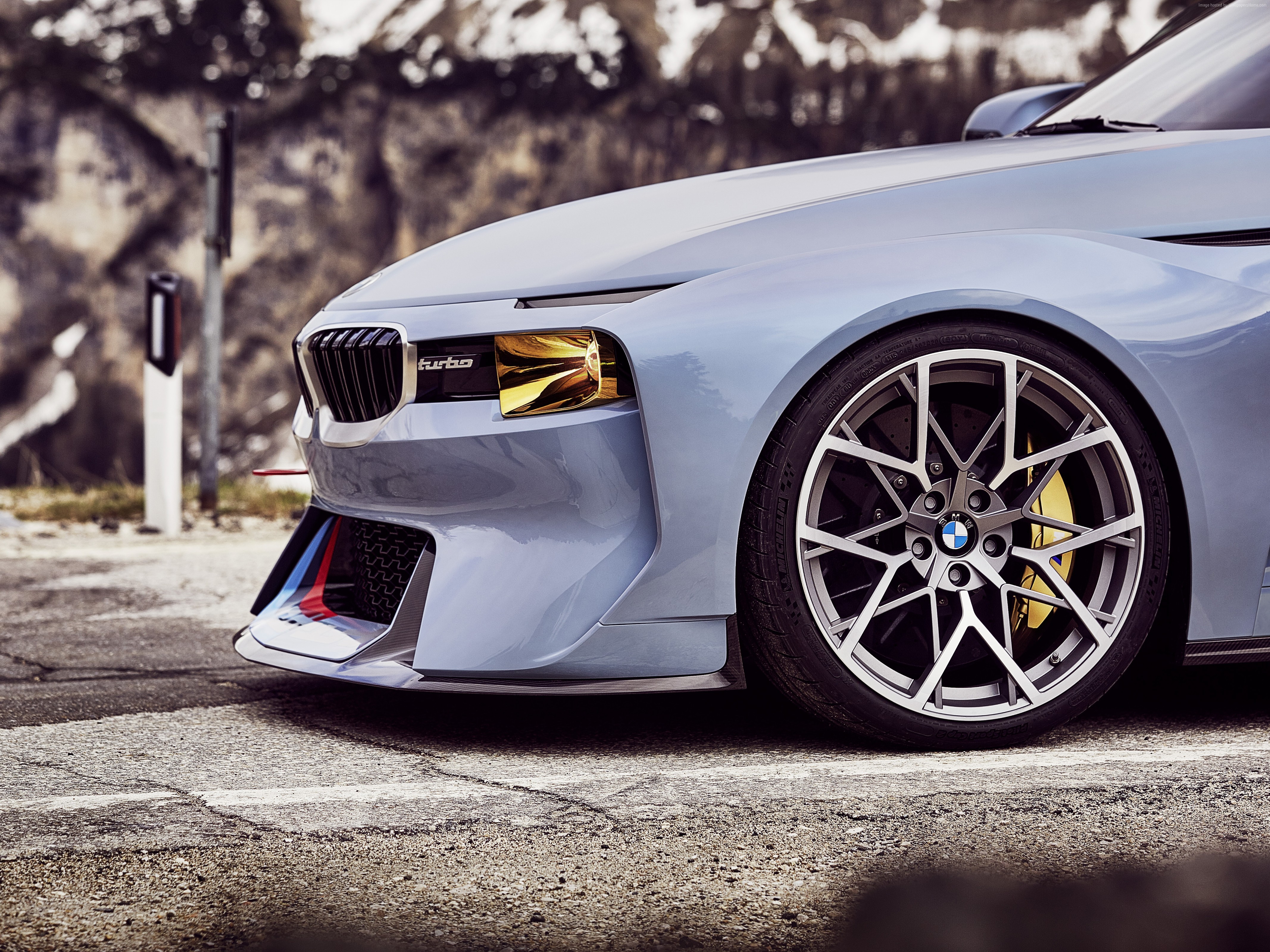 BMW 2002 Hommage Concept car front wheel HD Wallpaper
