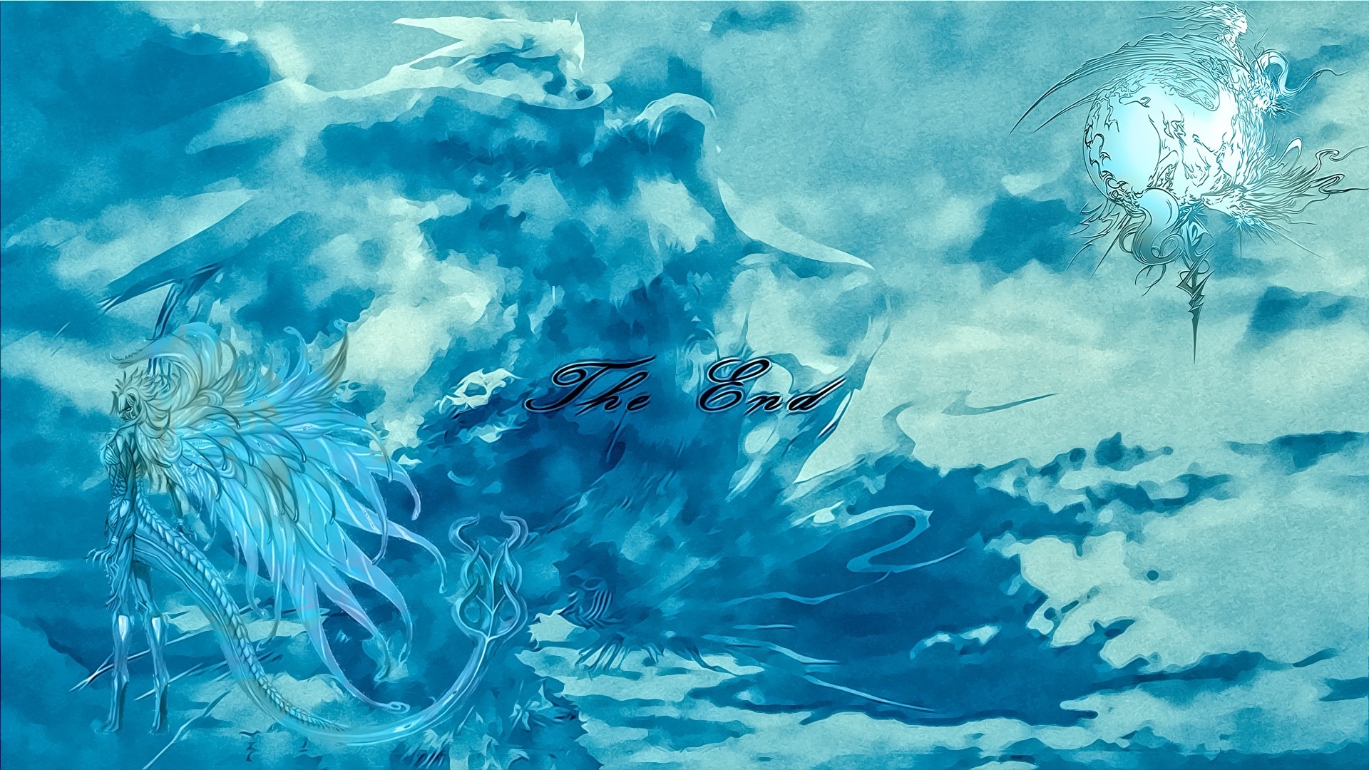 The End illustration from Final Fantasy XIII HD Wallpaper