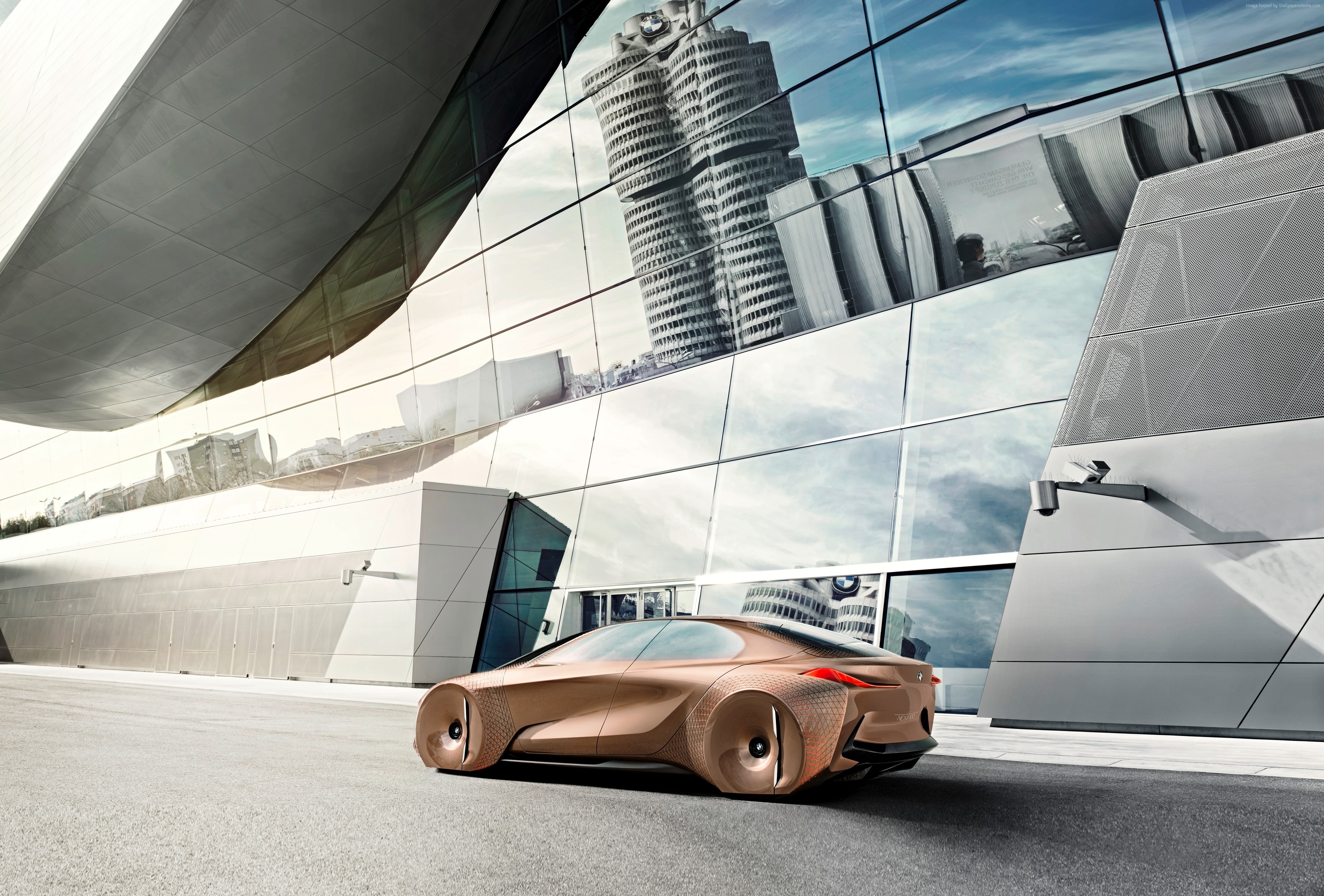 BMW Vision Next 100 concept car HD Wallpaper