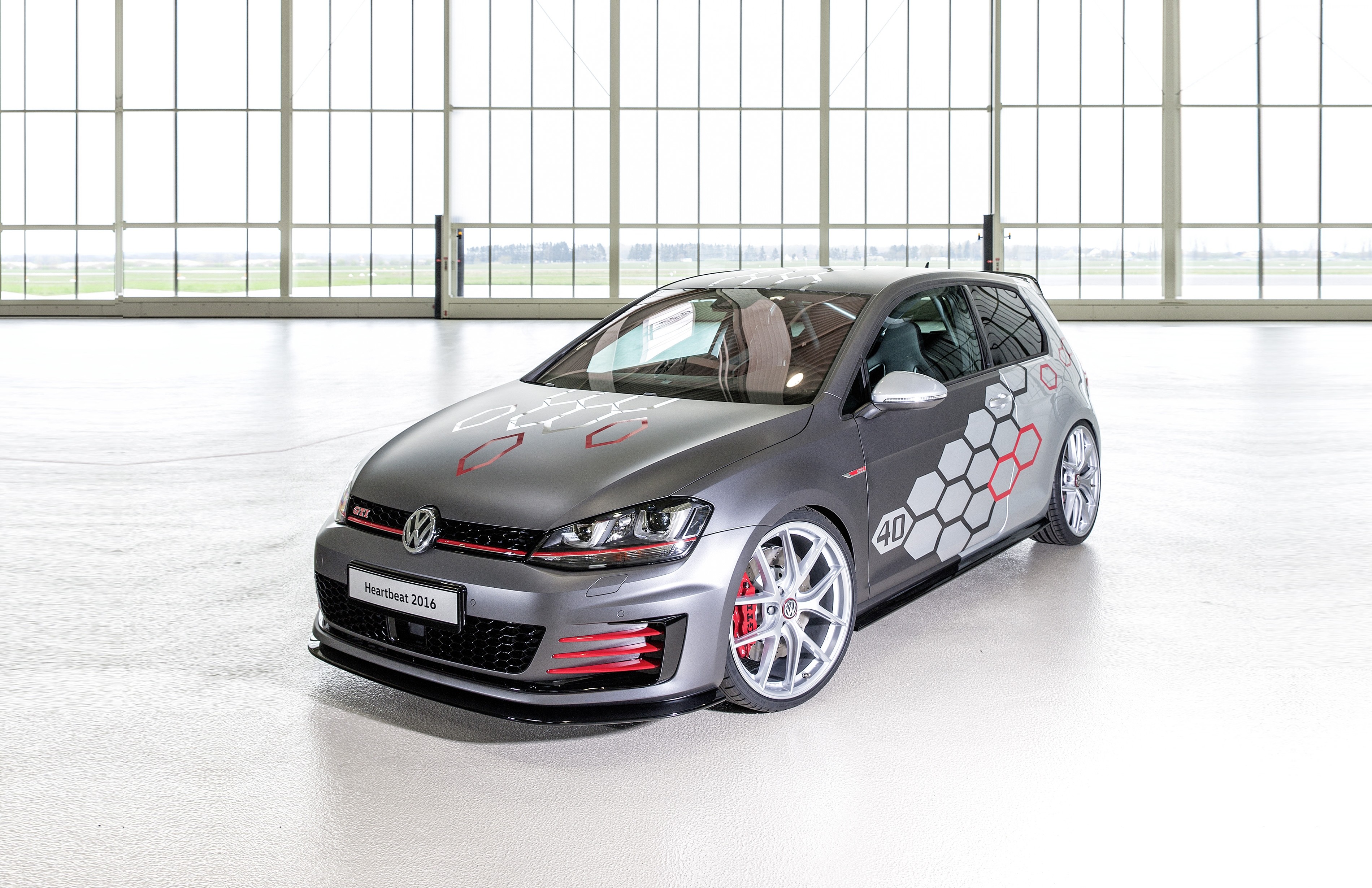 Volkswagen Golf GTI "Heartbeat" at Wörthersee 2016 HD Wallpaper