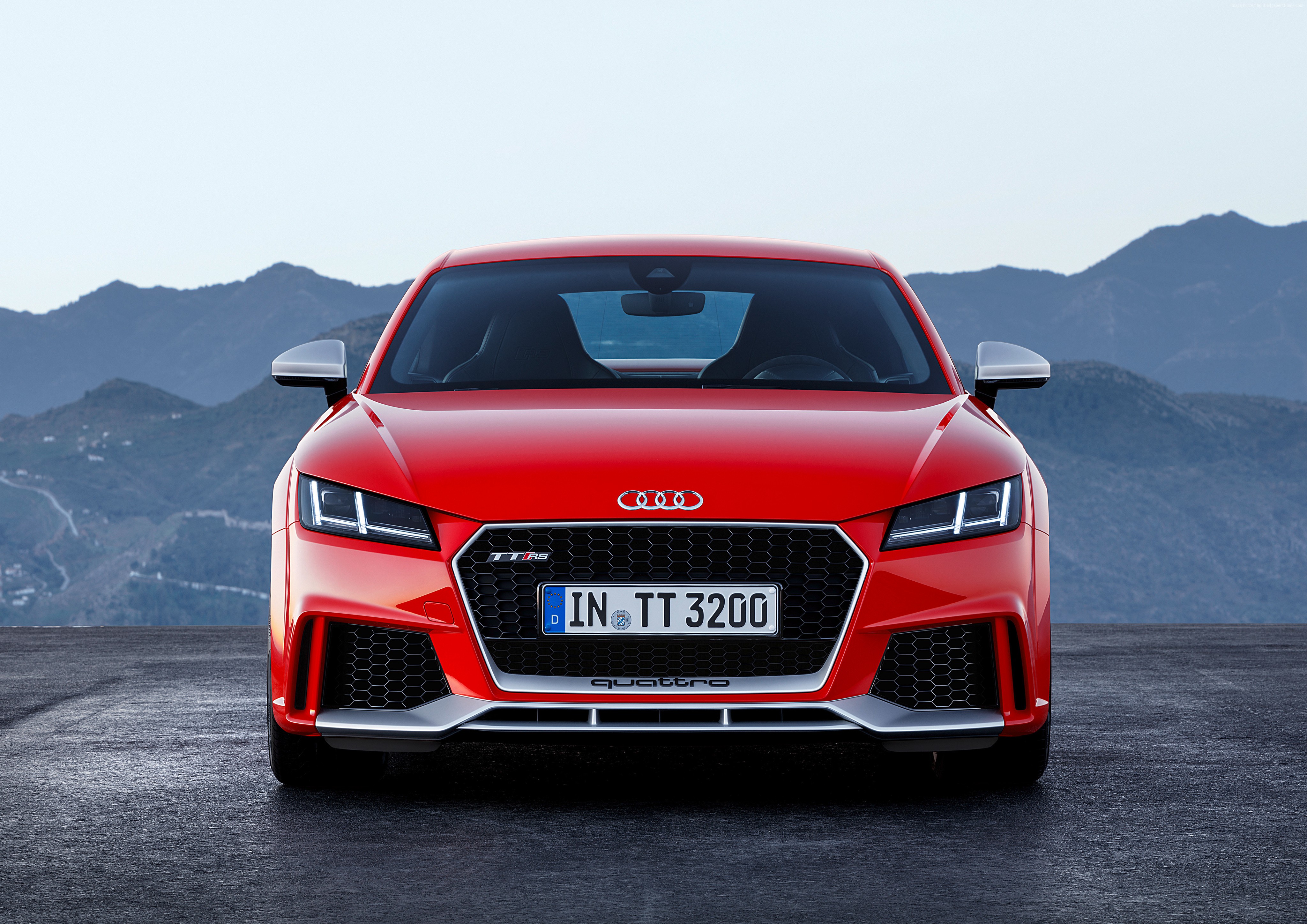 Audi TT RS Coupé (8S) at Beijing Motor Show 2016 HD Wallpaper