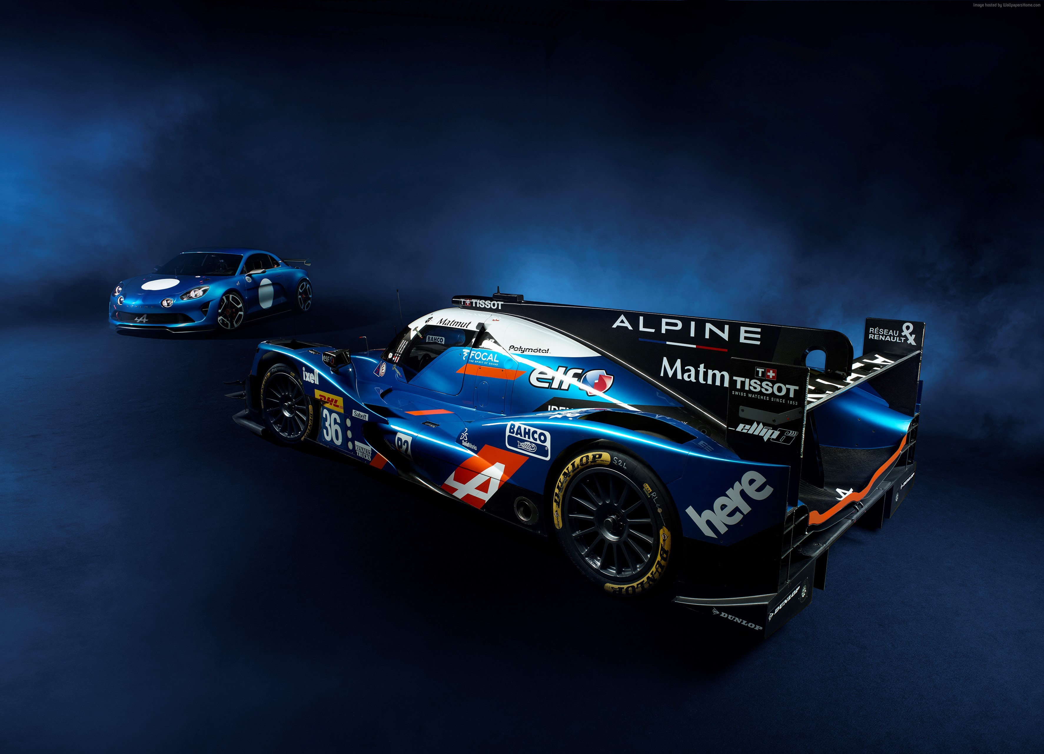 Alpine A460 race cars HD Wallpaper