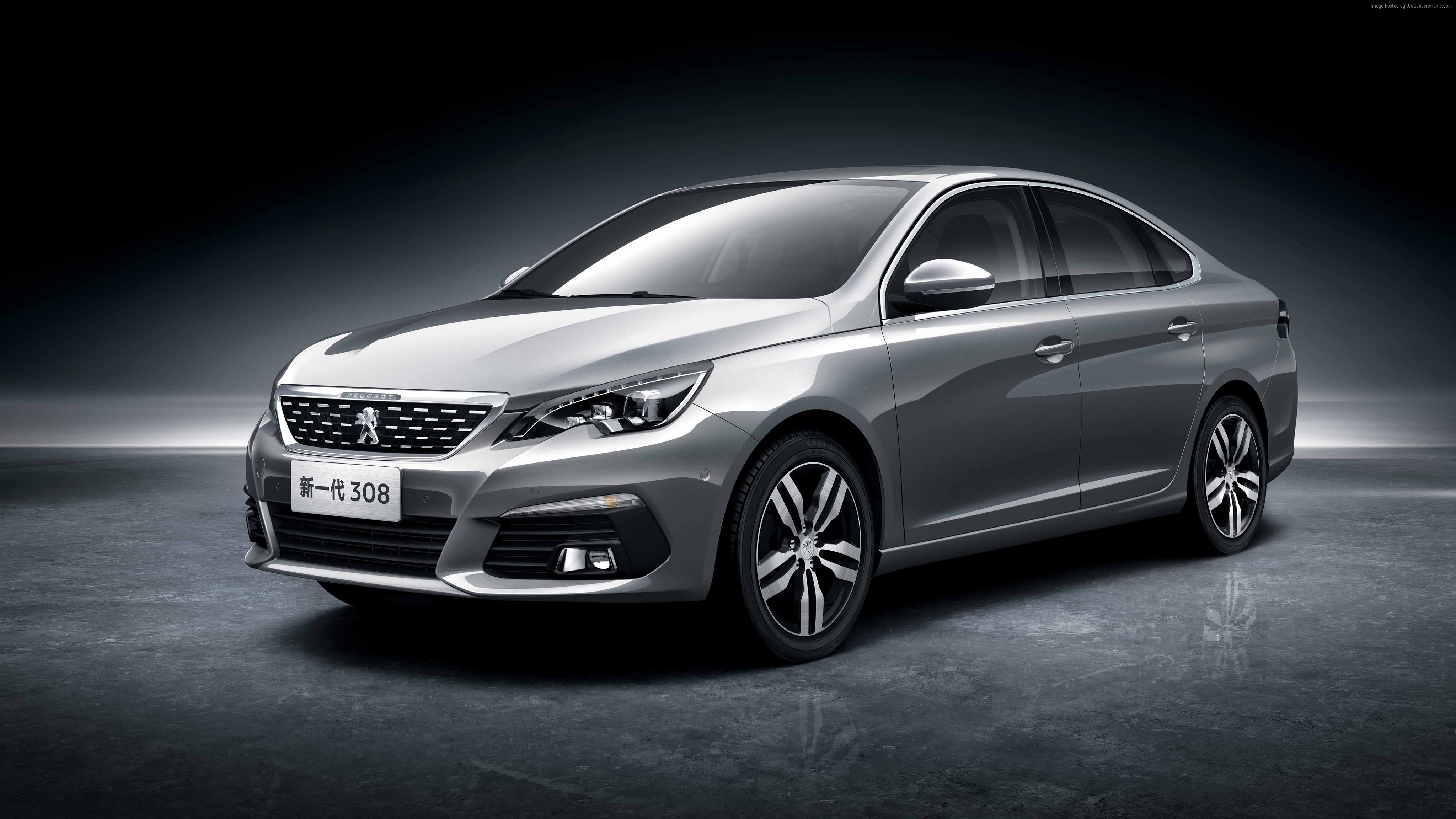 Peugeot 308 Sedan at Auto China 2016 HD Wallpaper