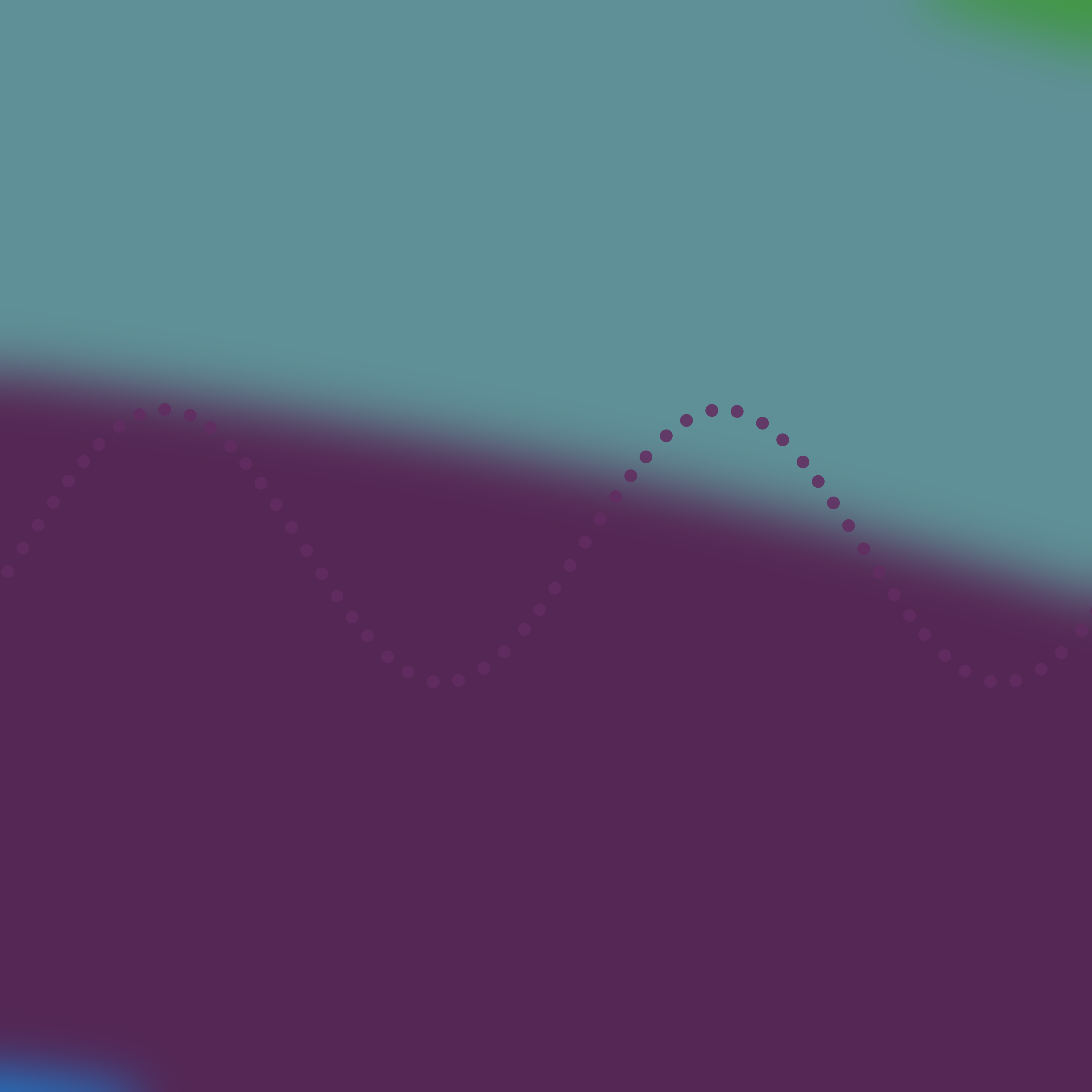 Purple and teal gradient with dotted wave line HD Wallpaper