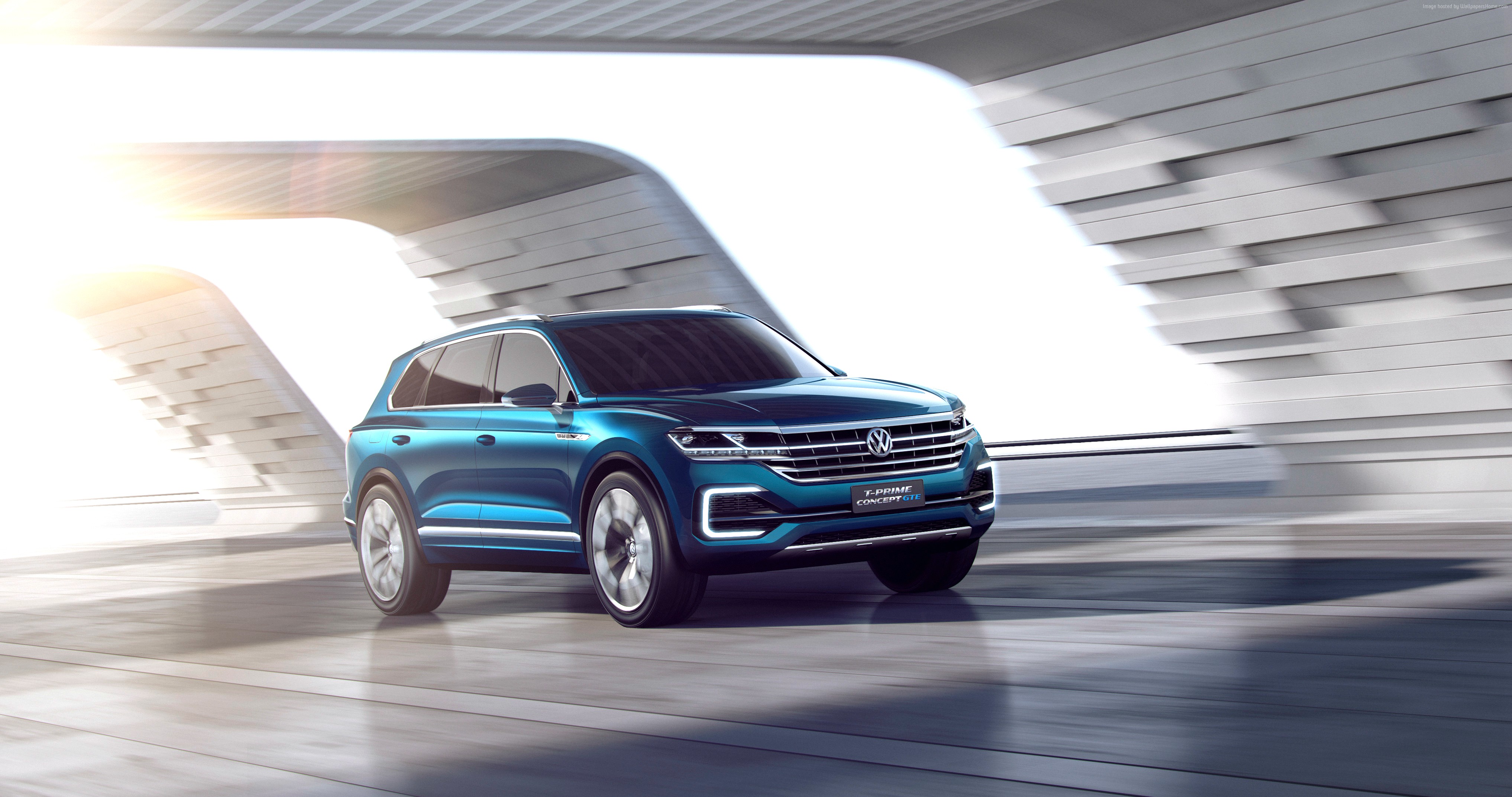 Volkswagen T-Prime GTE Concept at Auto China 2016 HD Wallpaper