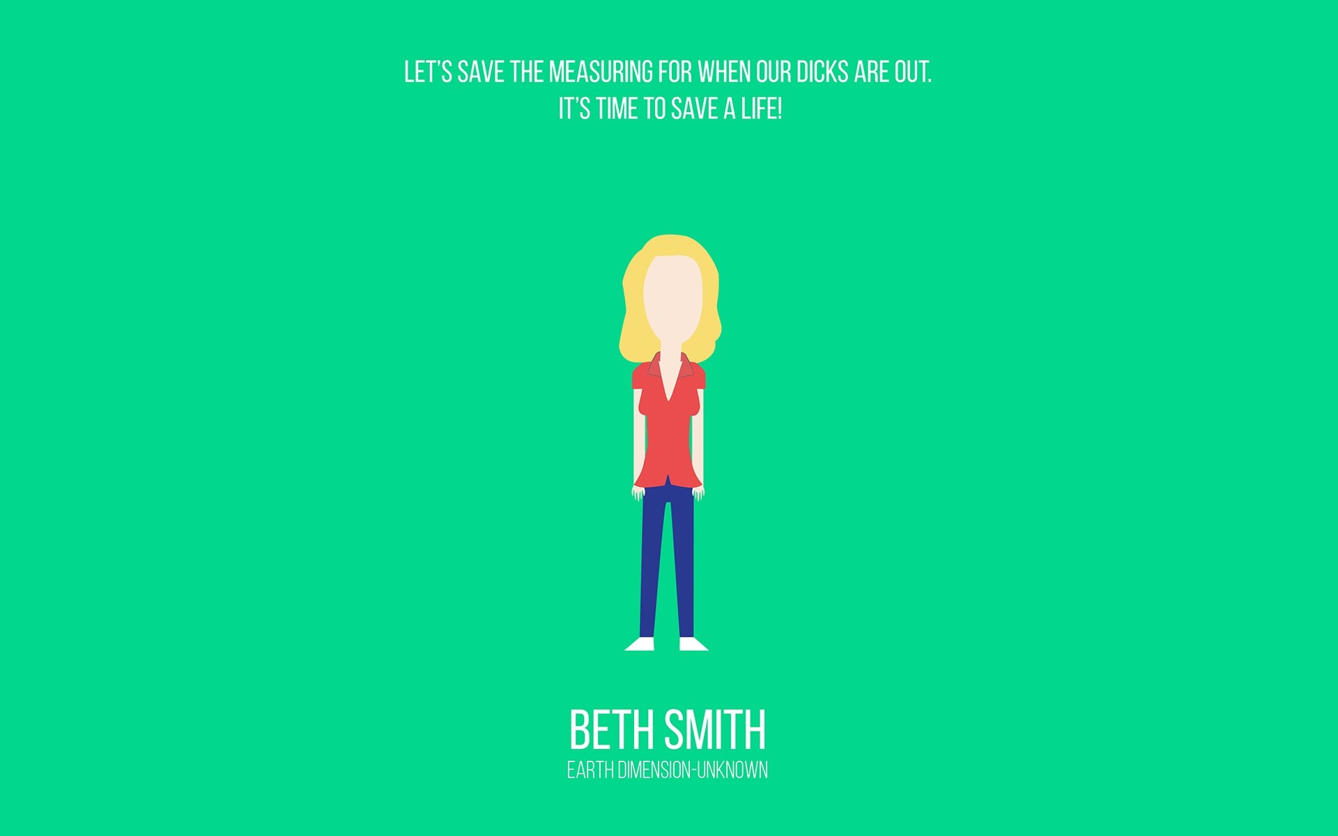 Beth Smith from Rick and Morty HD Wallpaper