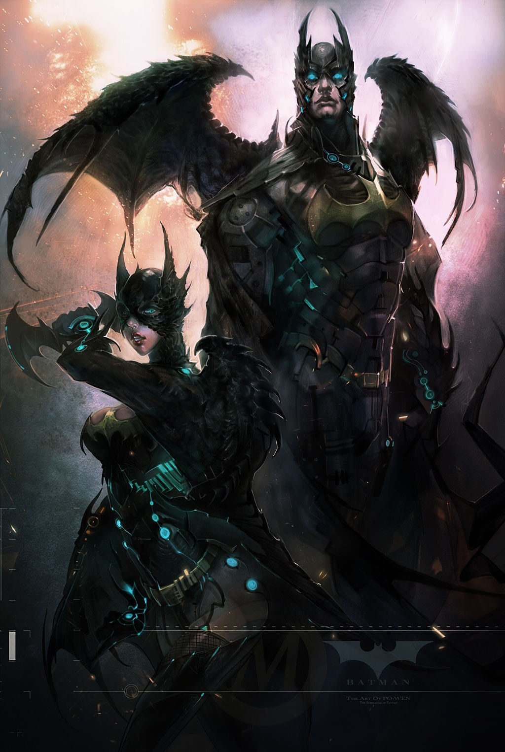 Batman and Batgirl from Batman HD Wallpaper