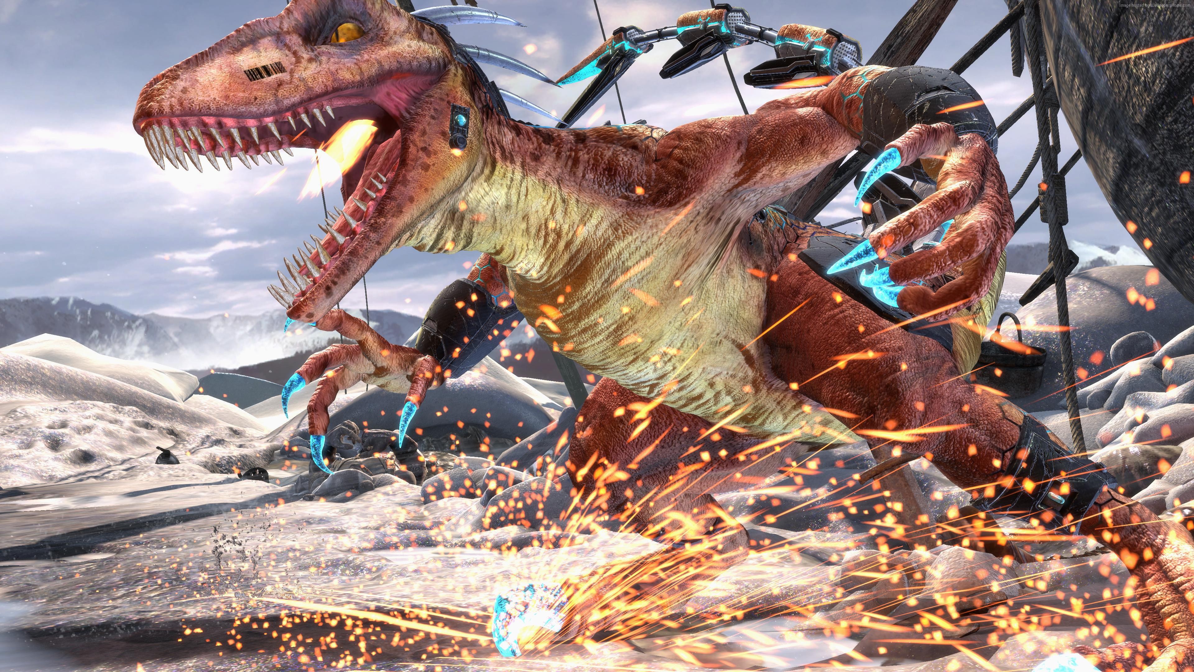 Killer Instinct 3 Raptor Fighting Game HD Wallpaper