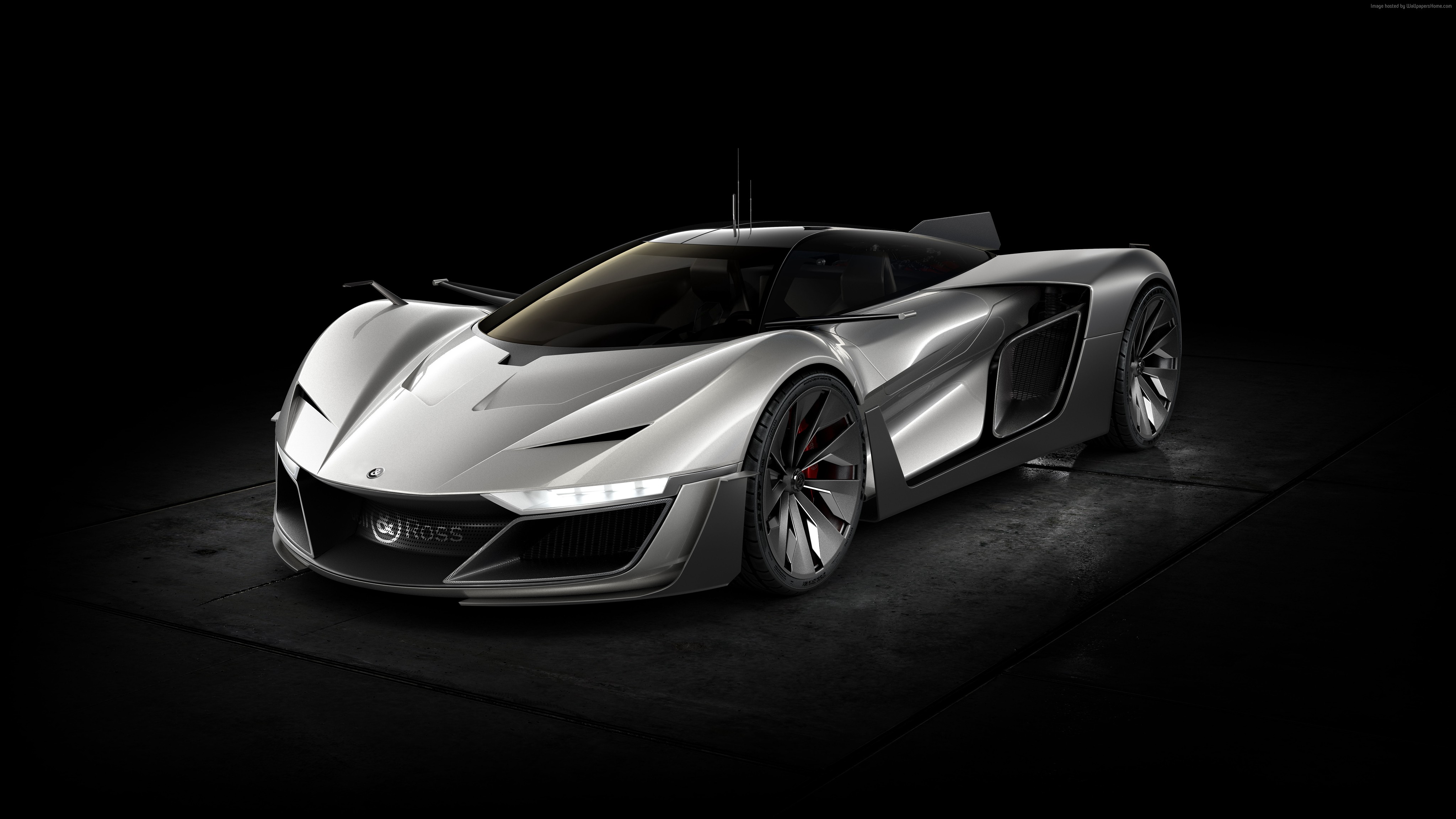 Bell & Ross AeroGT Silver Supercar HD Wallpaper