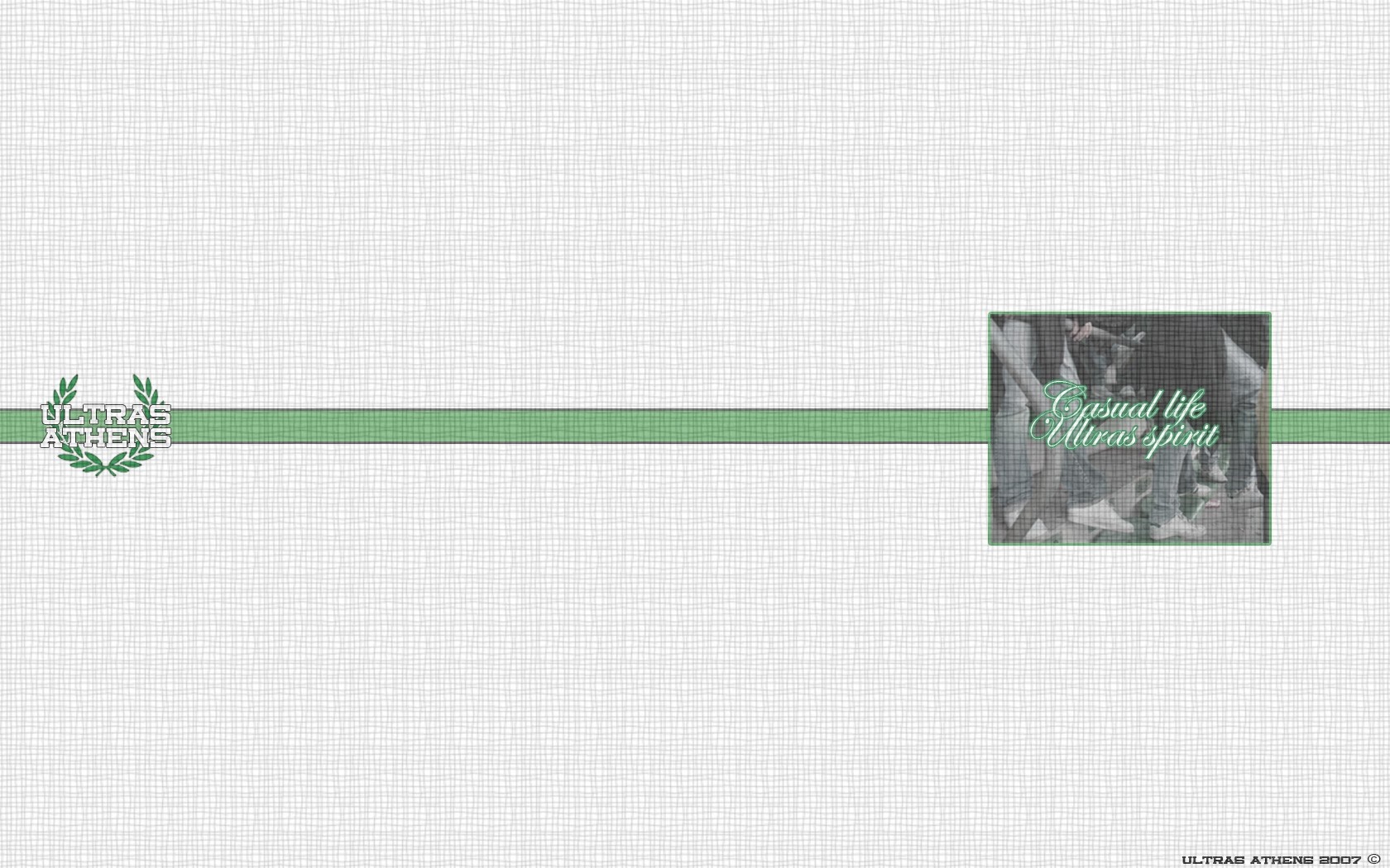 Ultras Athens logo and text on a textured background HD Wallpaper