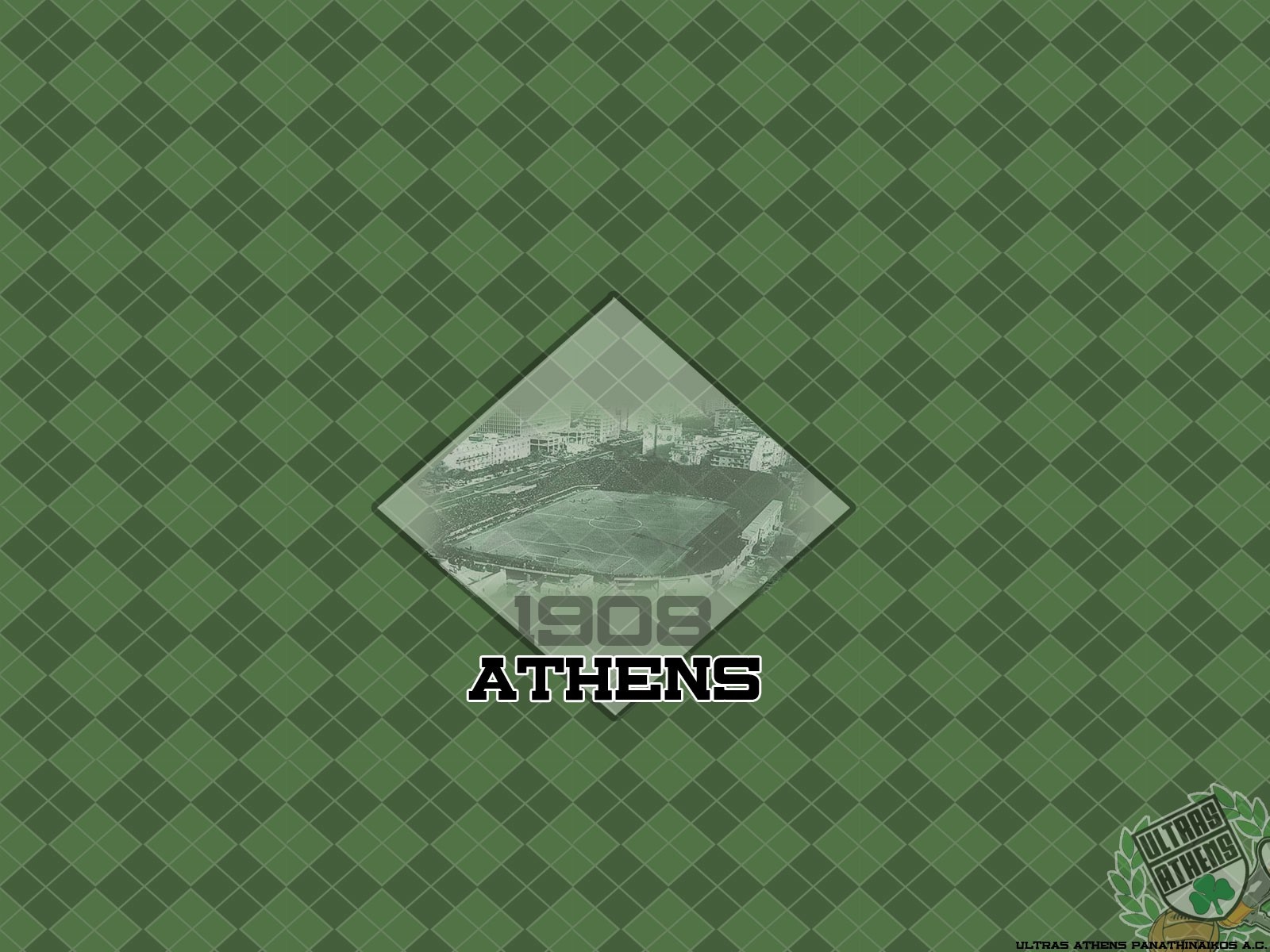 Panathinaikos Ultras Athens 1908 Stadium HD Wallpaper