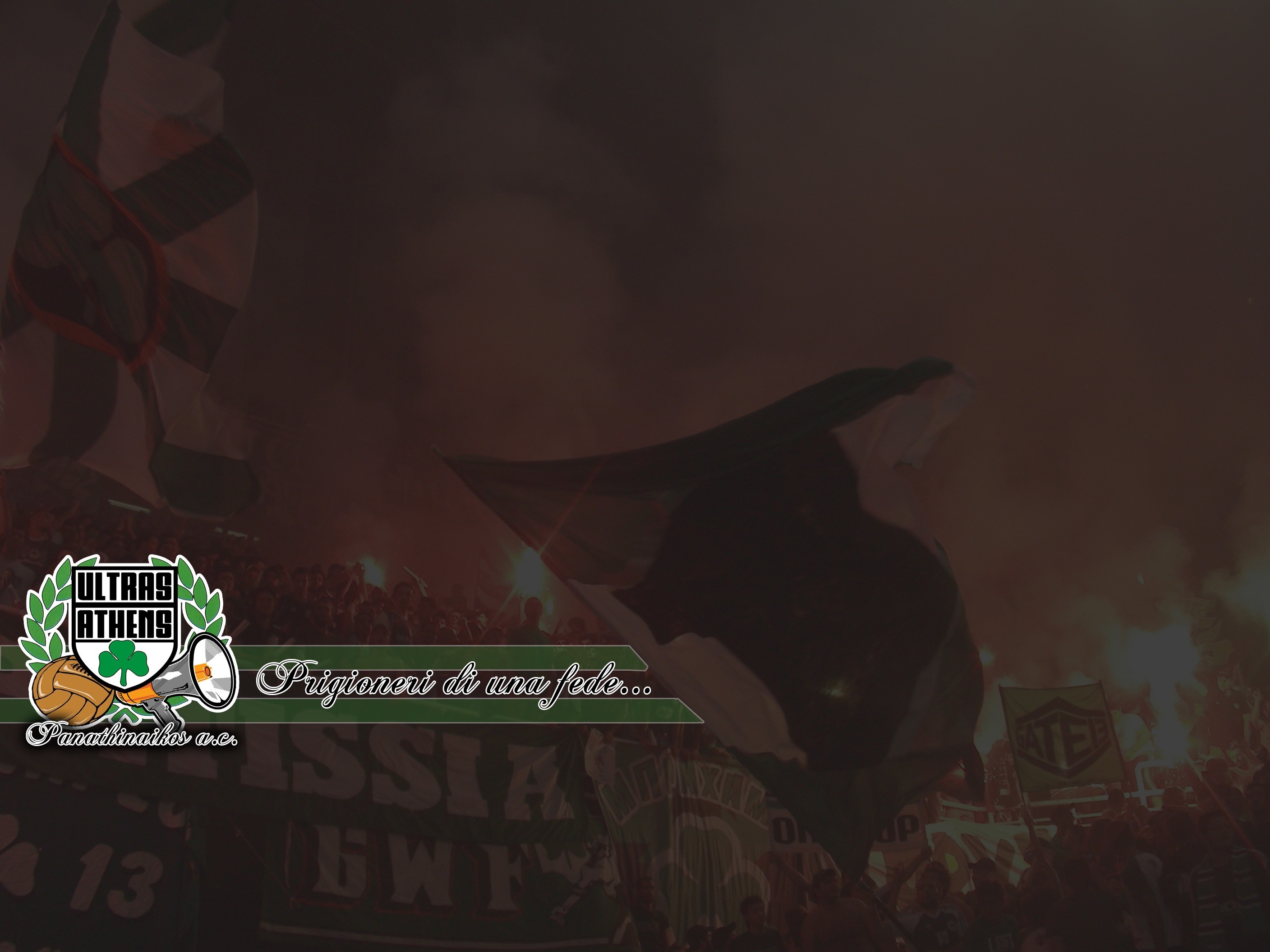 Ultras Athens Panathinaikos Gate 13 HD Wallpaper