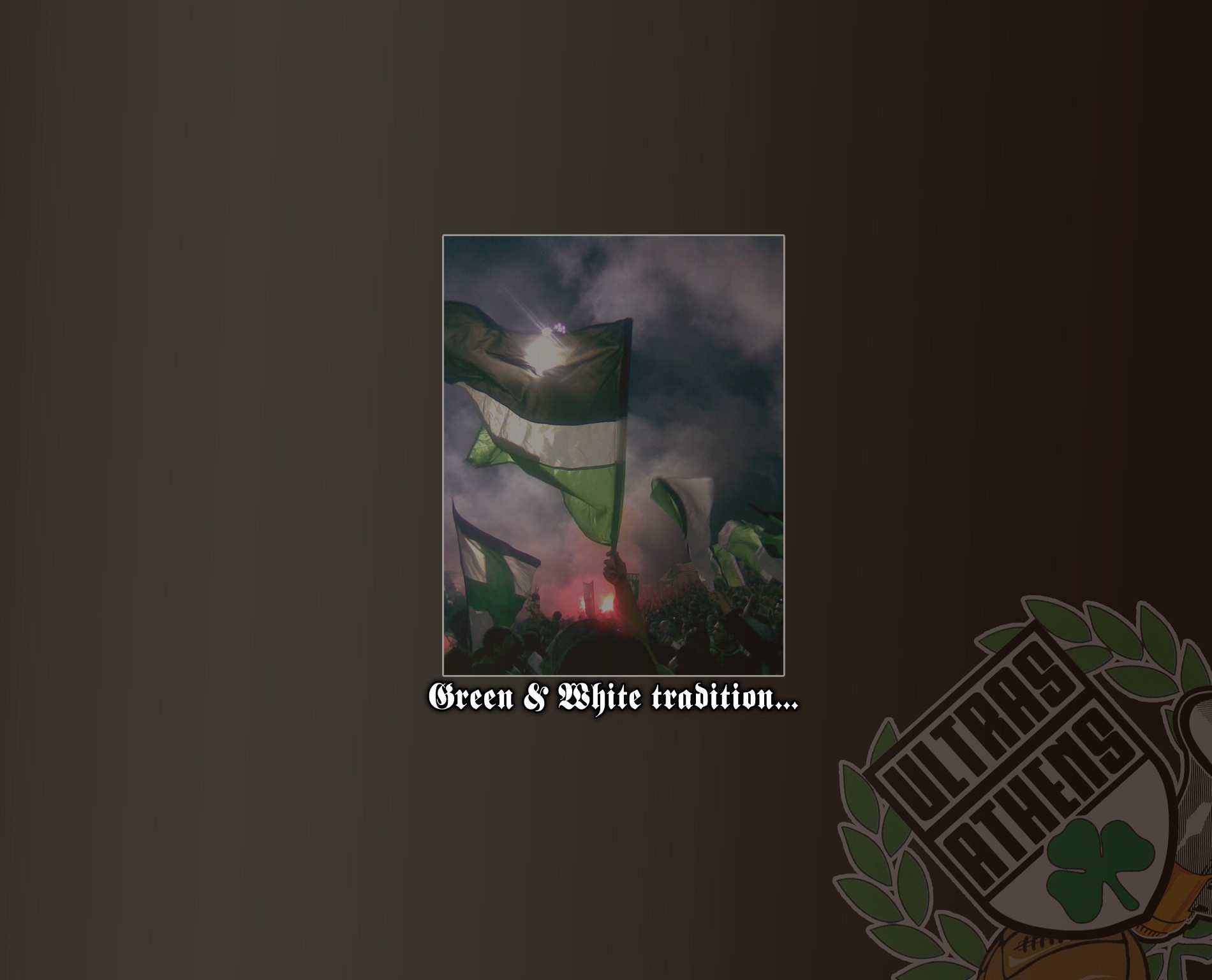 Ultras Athens Green & White Tradition HD Wallpaper