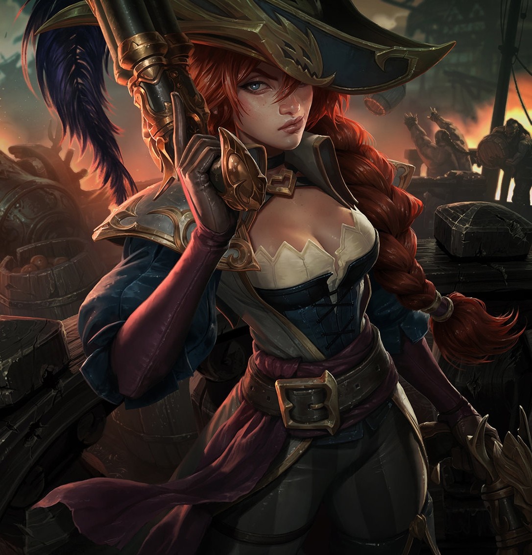 Miss Fortune from League of Legends HD Wallpaper