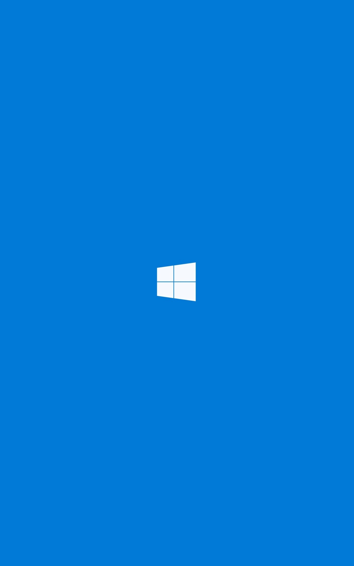 Microsoft Windows logo on blue background HD Wallpaper