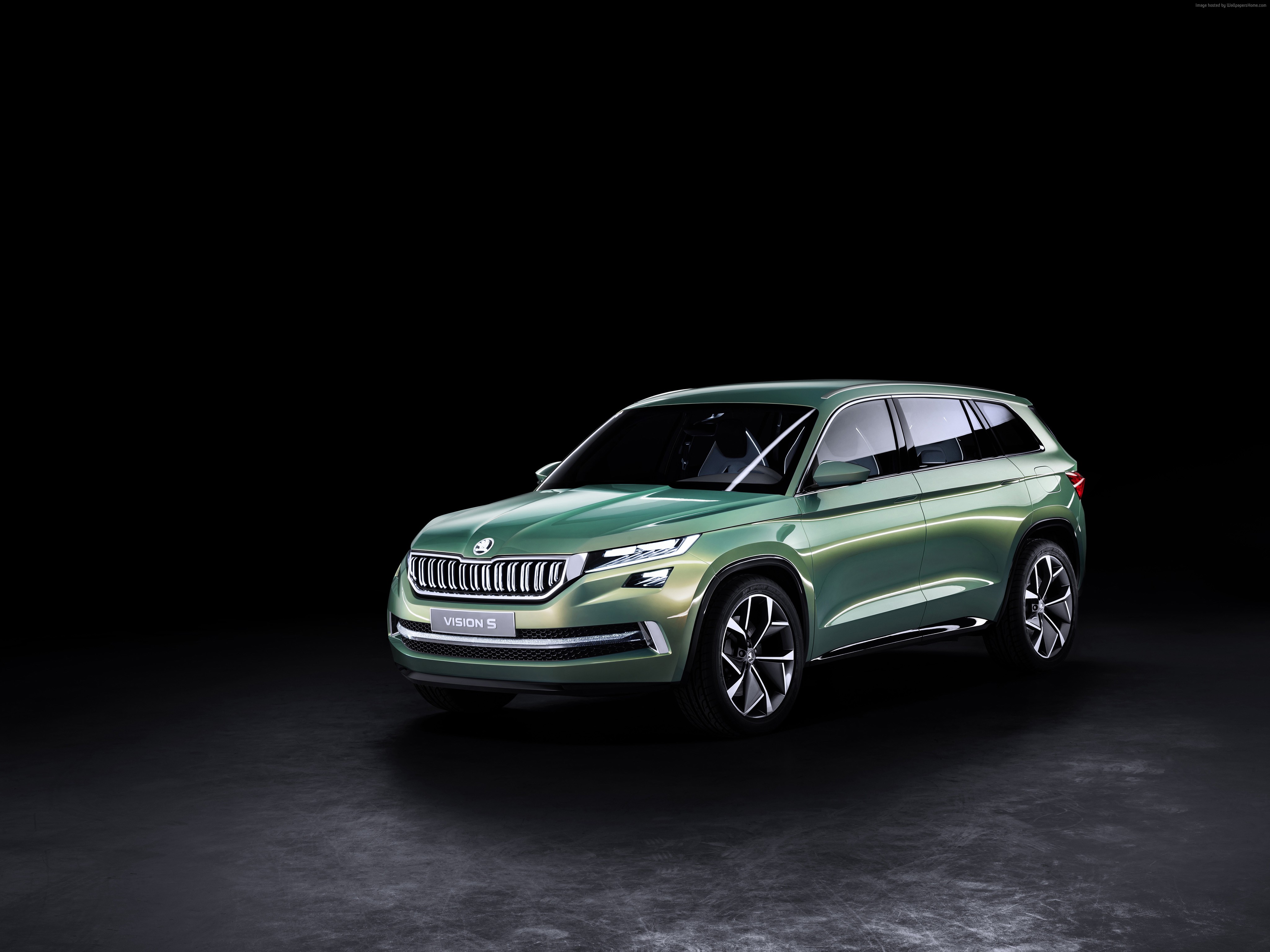 Škoda VisionS crossover concept car HD Wallpaper