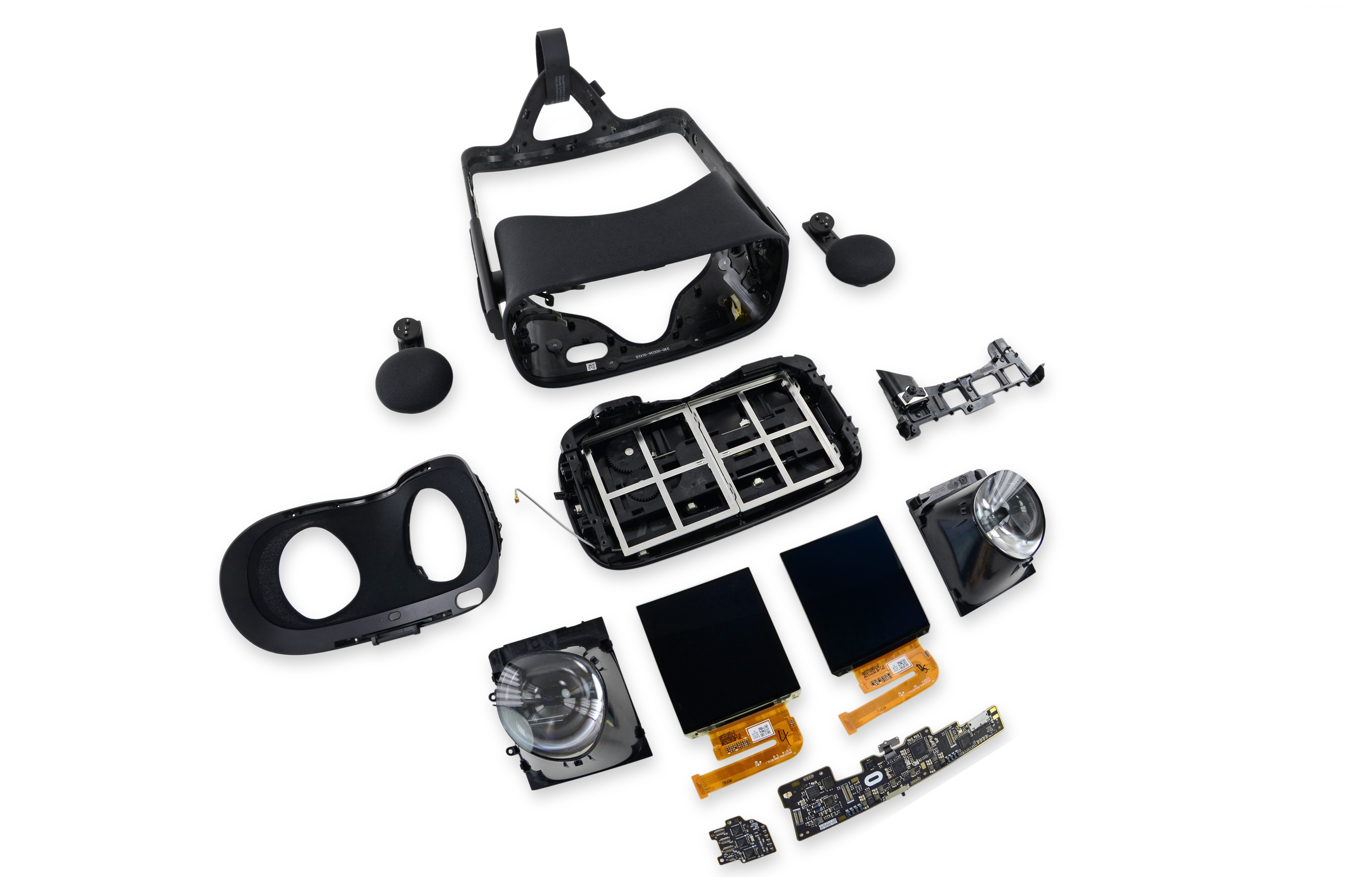 Oculus Rift VR headset disassembled components HD Wallpaper