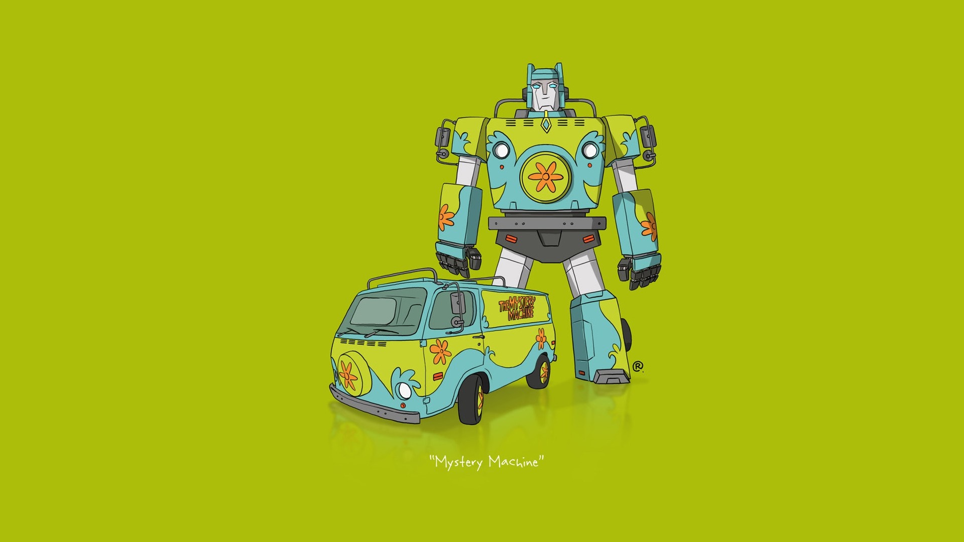 Transformers Mystery Machine from Scooby Doo HD Wallpaper