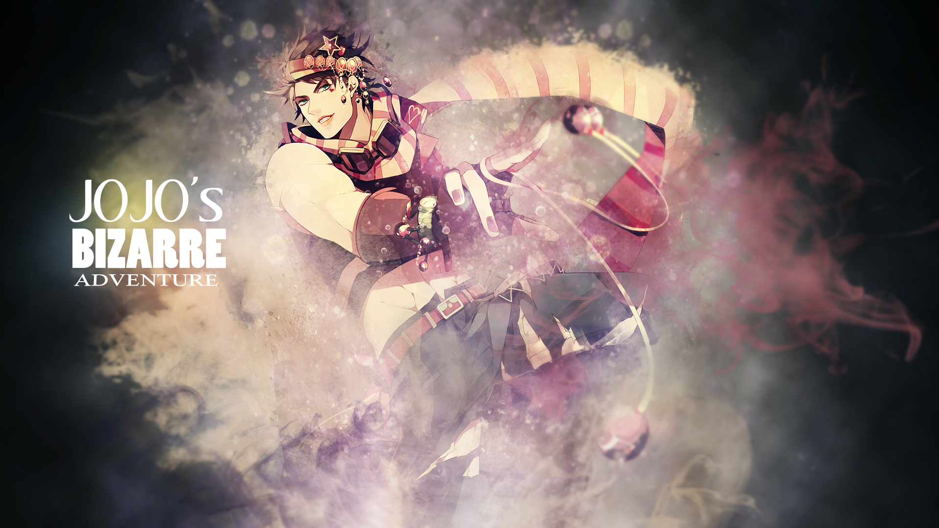 Joseph Joestar from JoJo's Bizarre Adventure HD Wallpaper