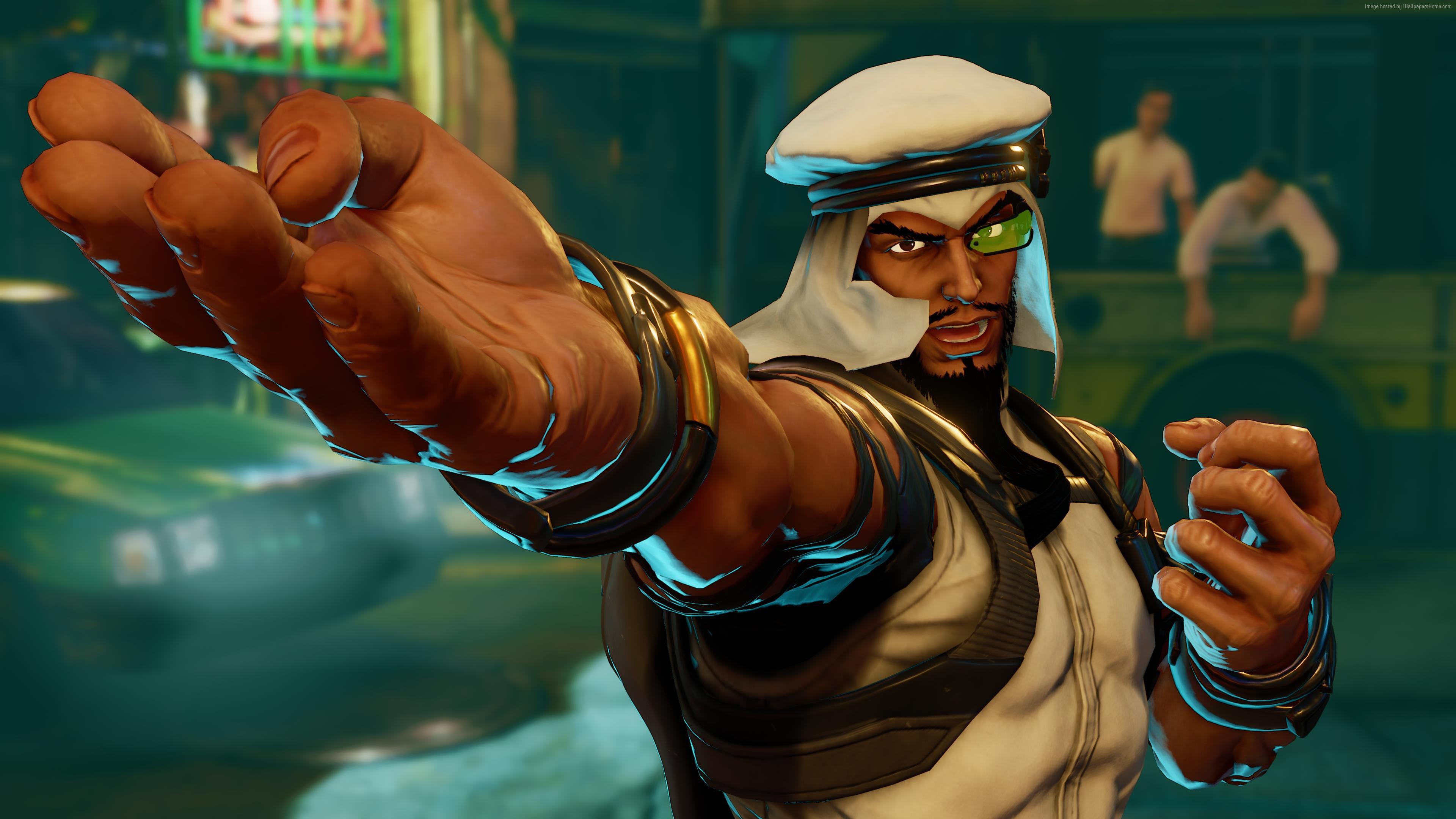 Rashid from Street Fighter 5 on PS4 HD Wallpaper