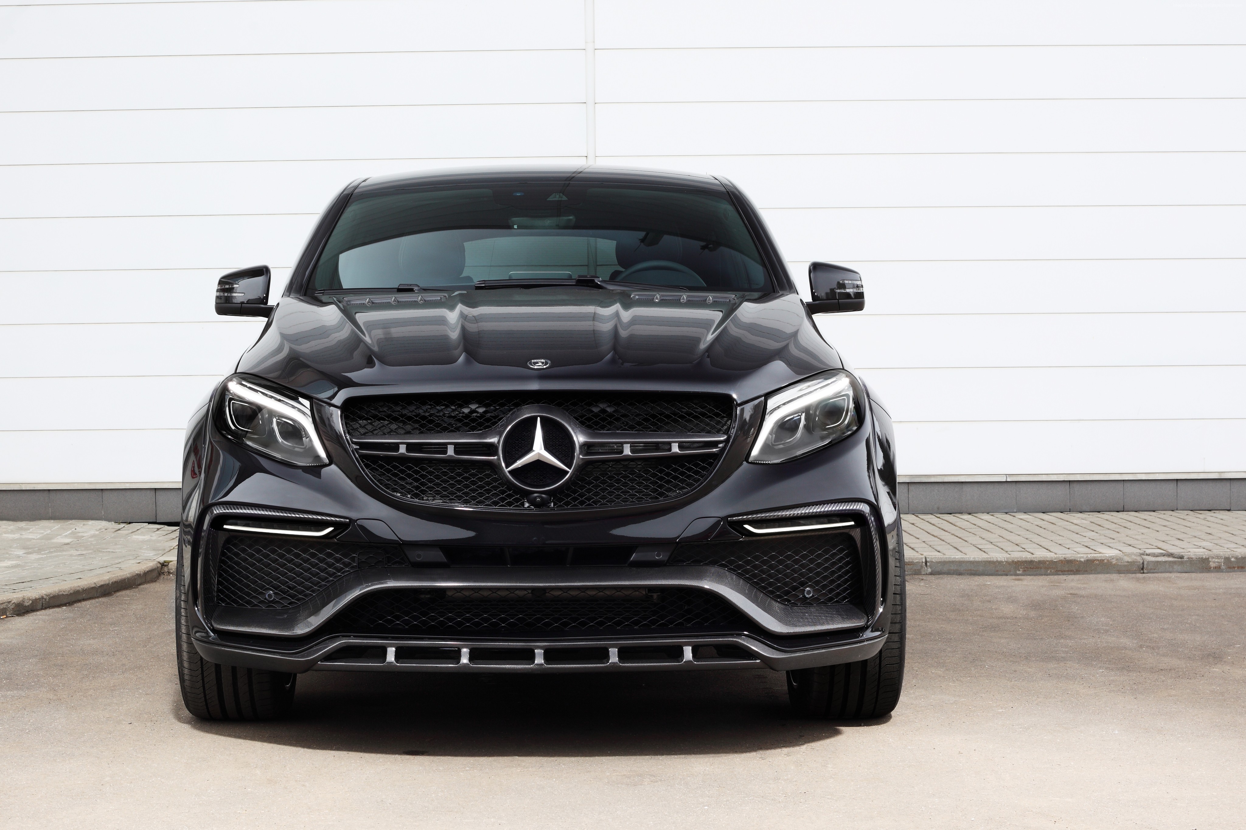 Black Mercedes-Benz GLE Inferno Coupe HD Wallpaper